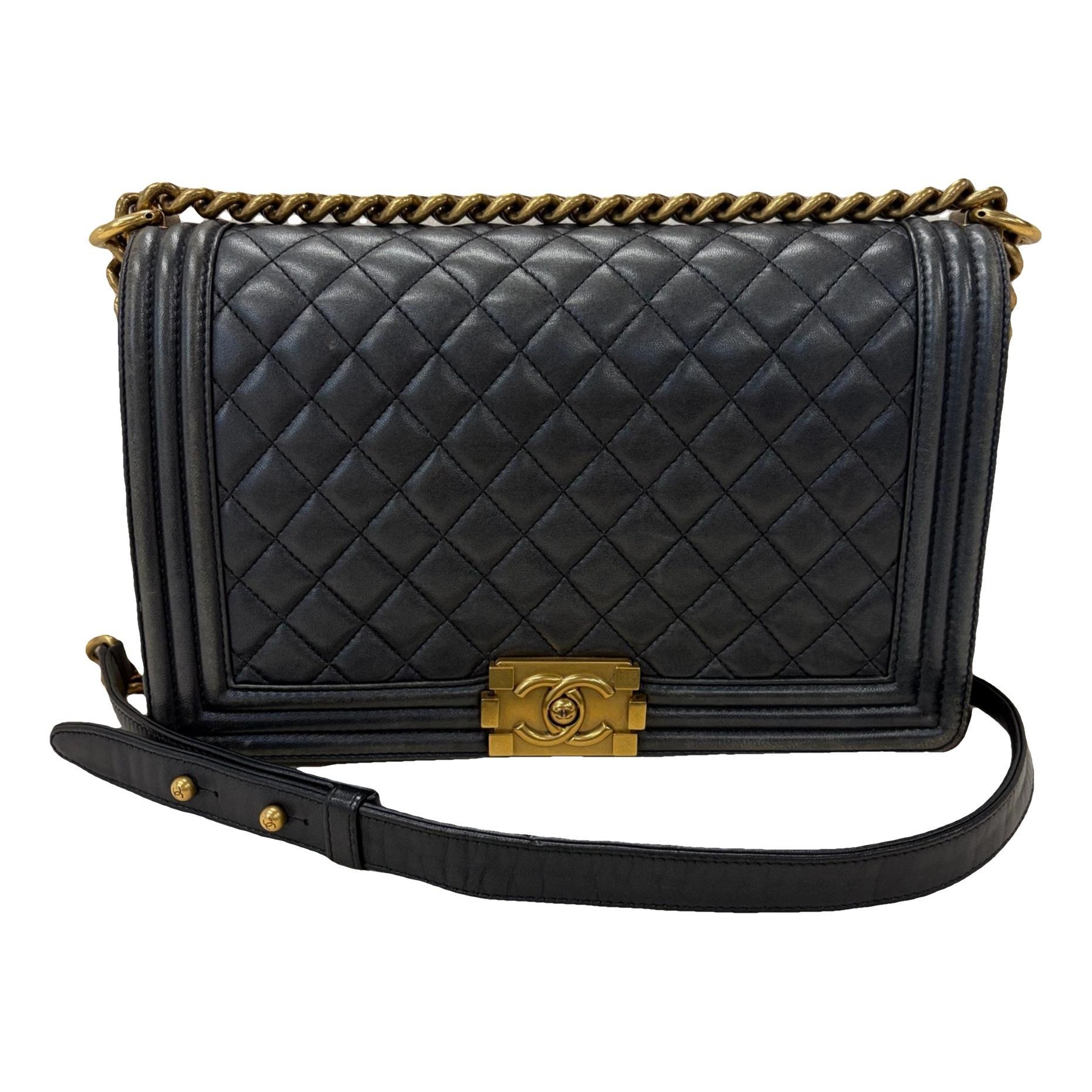 Boy leather handbag