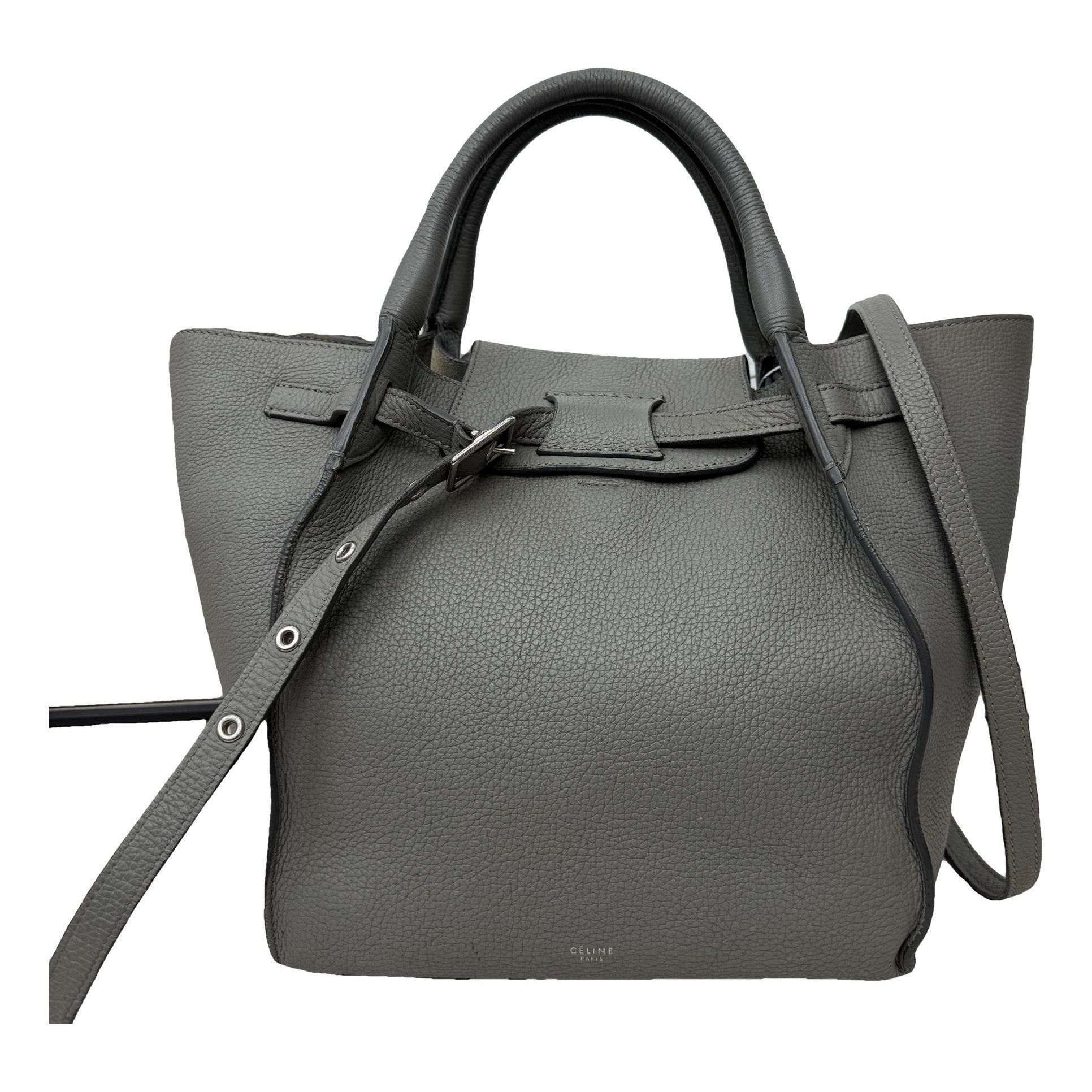 Big Bag leather handbag