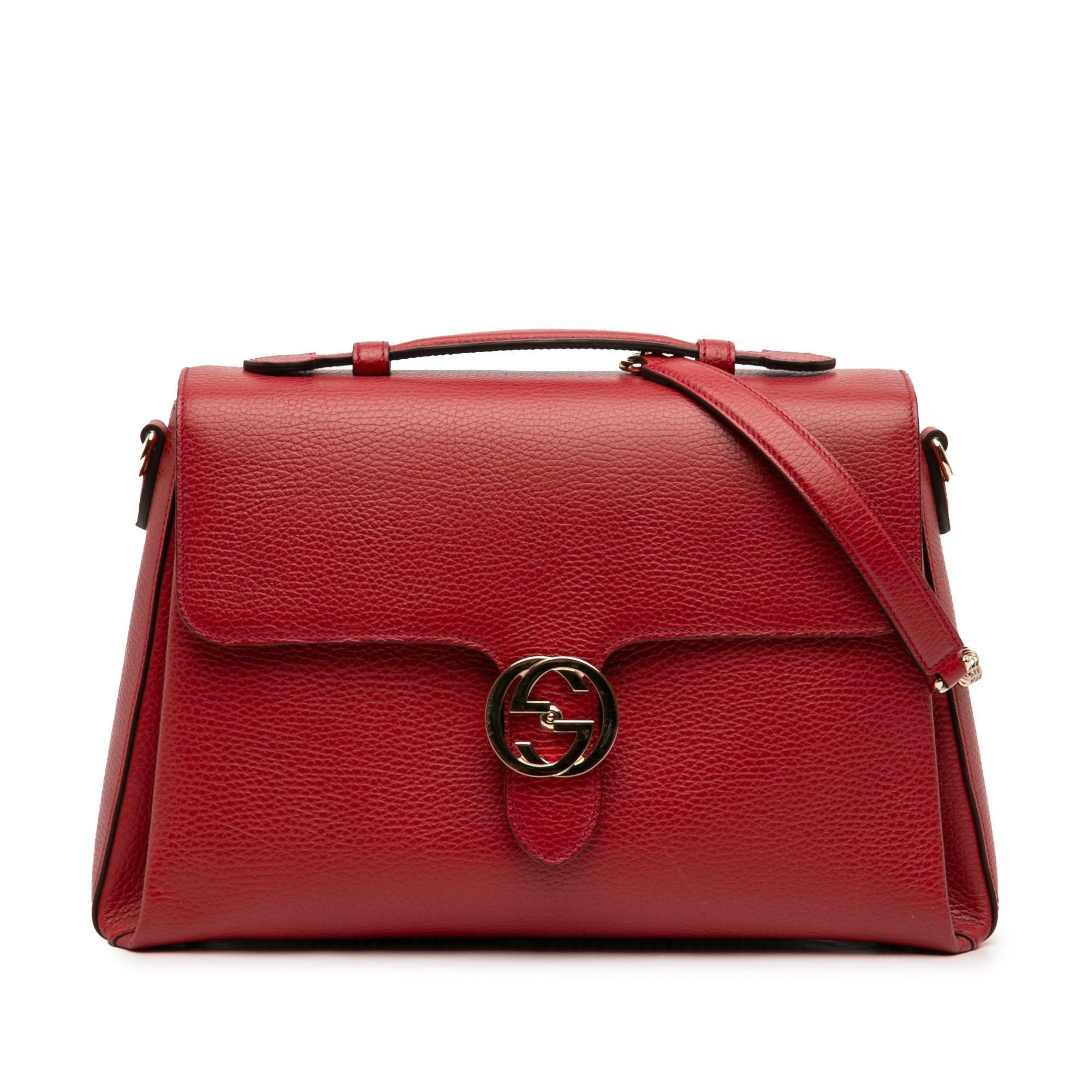 Leather satchel