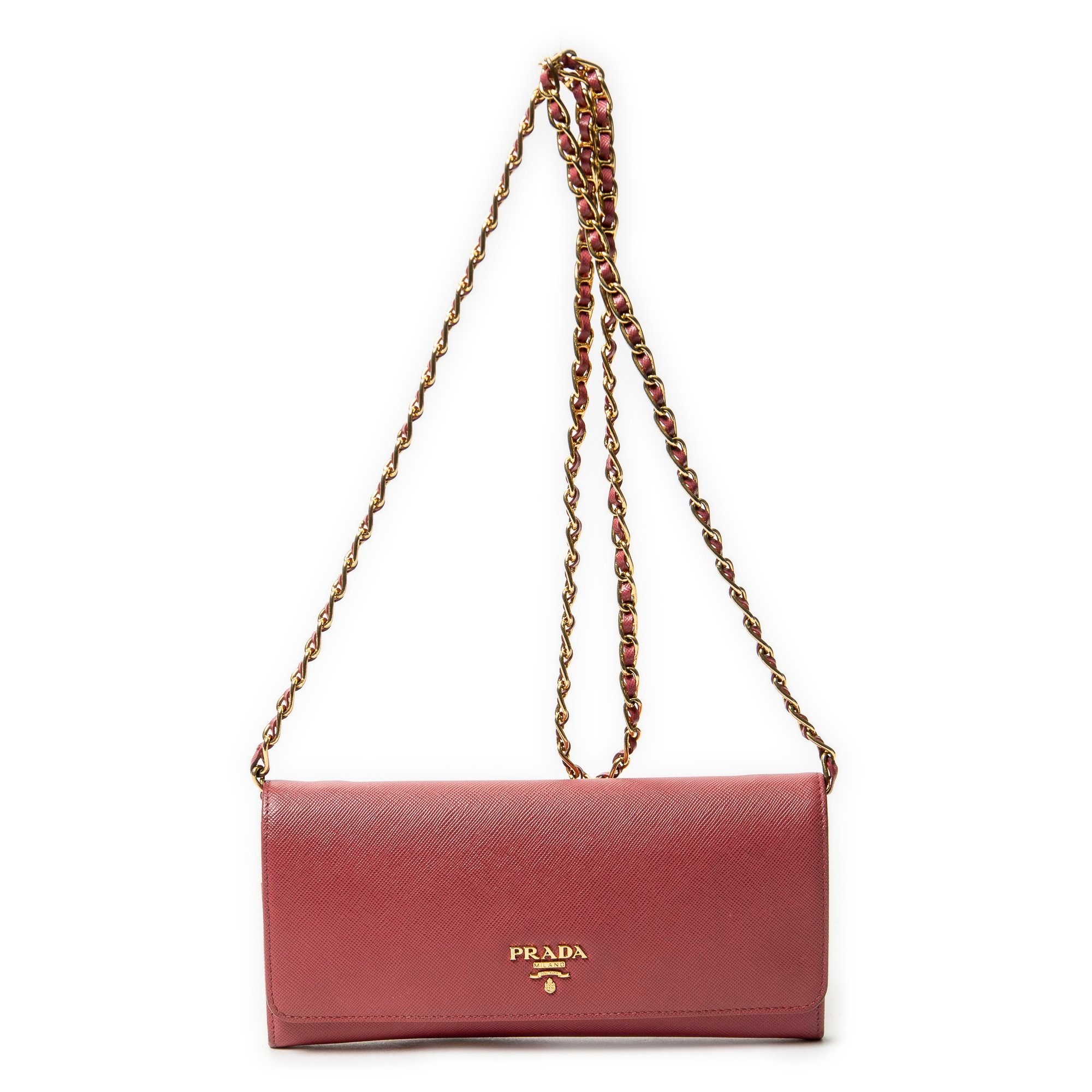 Prada Leather clutch bag