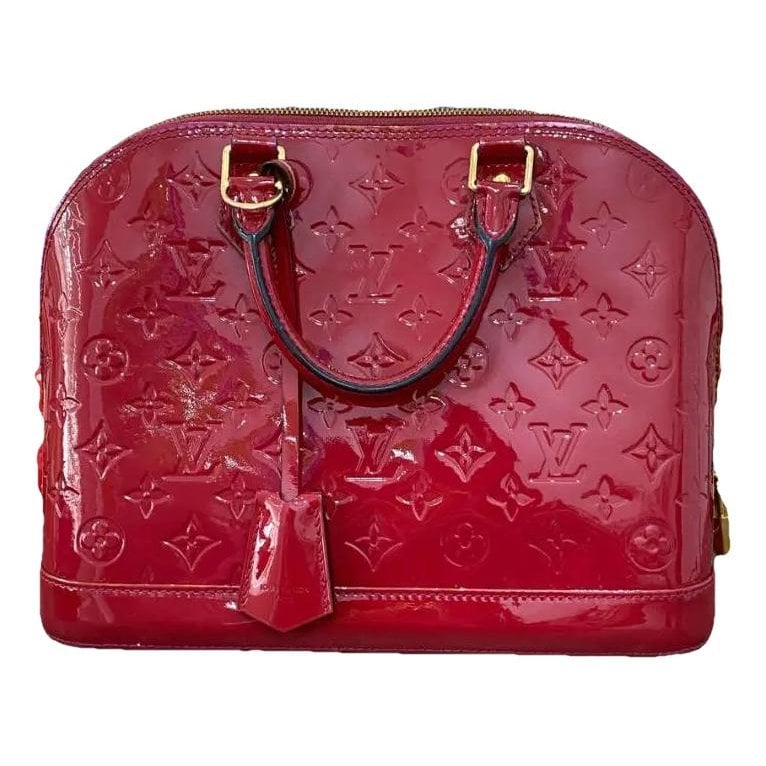 Alma patent leather handbag