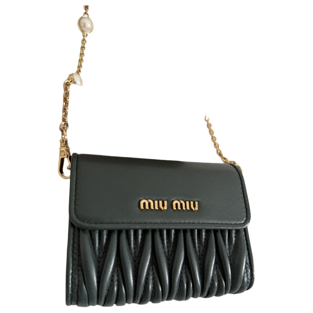 Leather mini bag