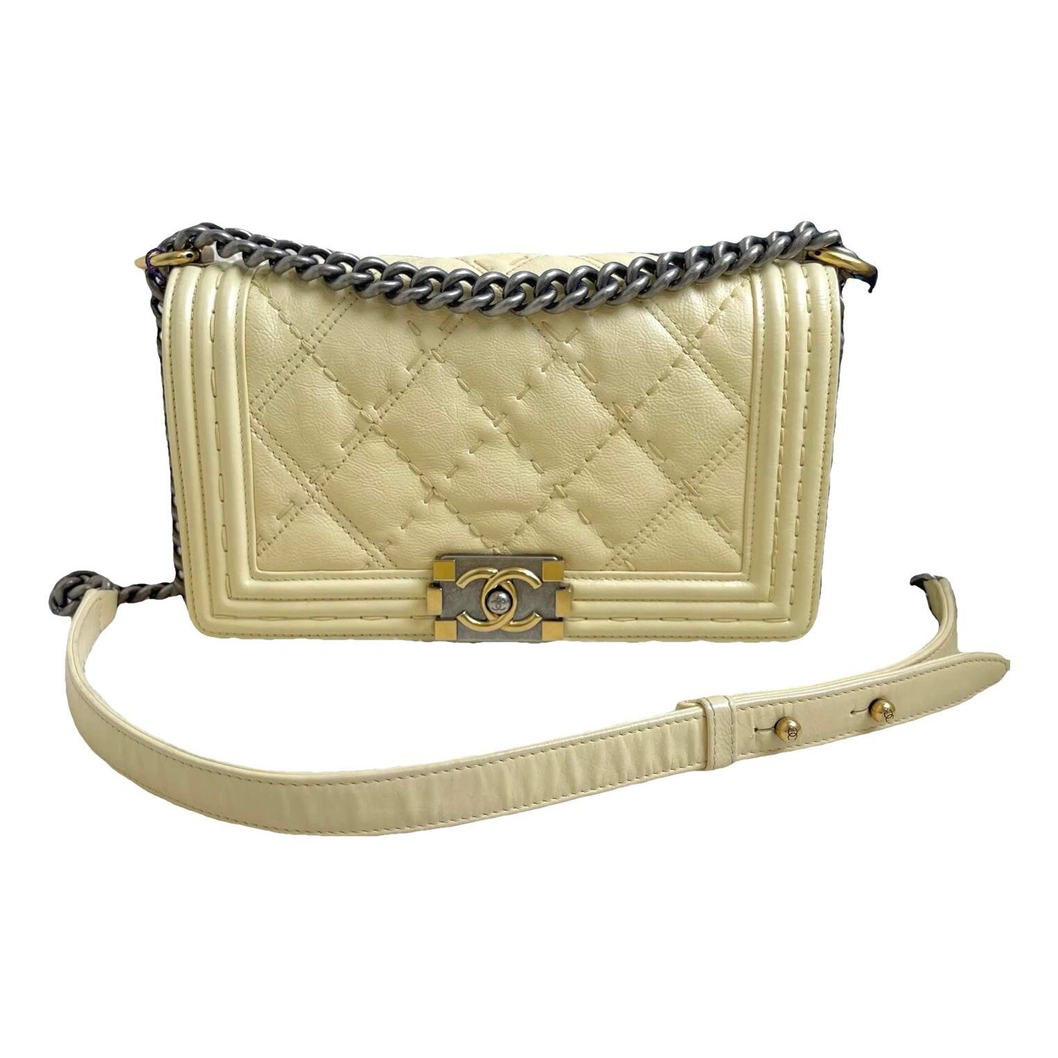Boy leather crossbody bag