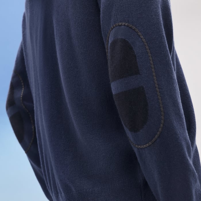 Océan Cashmere "Maillon Chaine d'Ancre" Hooded Jacket