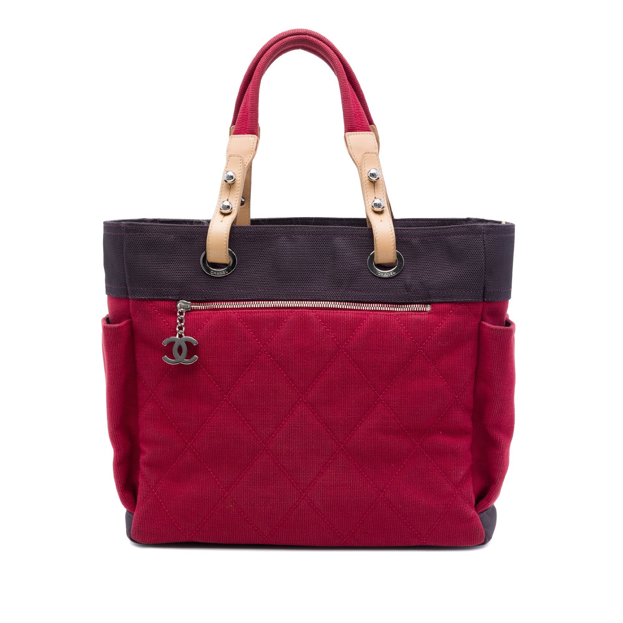 Paris-Biarritz cloth handbag