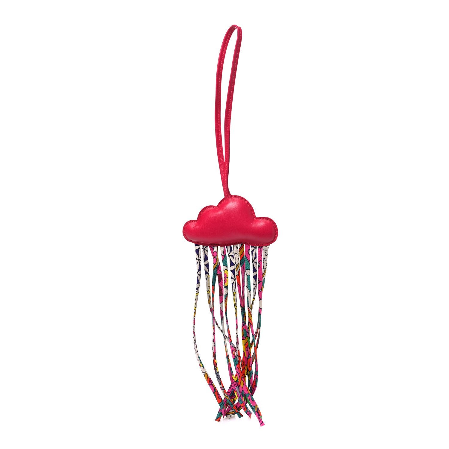 Hermes Swift Silk Cord Petit H Cloud Bag Charm