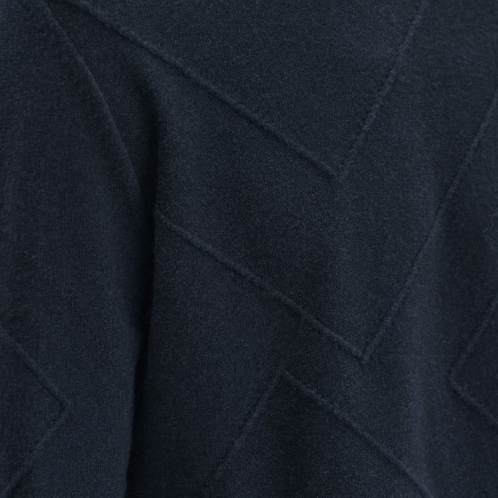 Marine Cashmere "Casaque Ombree" Crewneck Sweater