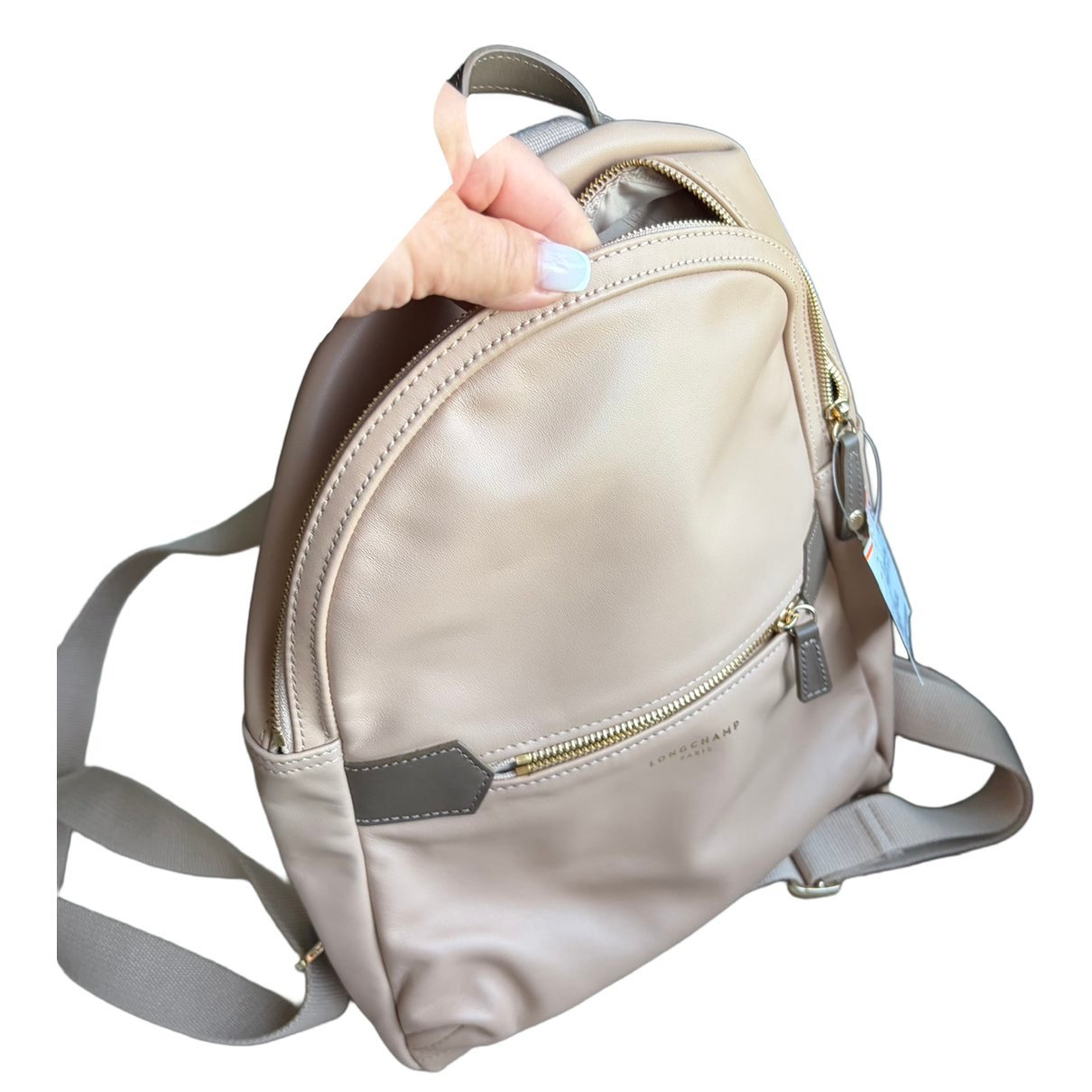 Longchamp Leather backpack