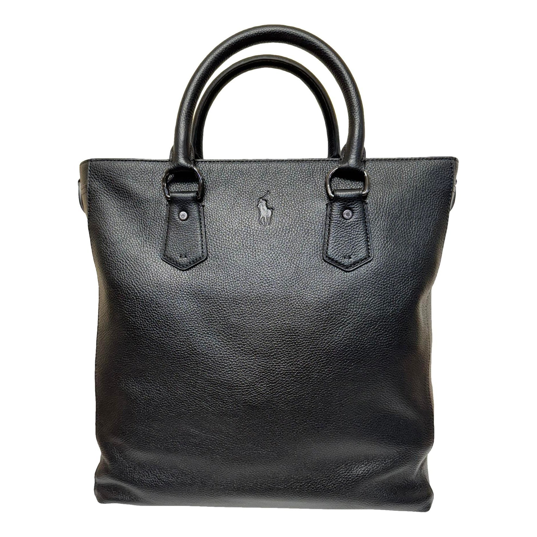 Leather tote