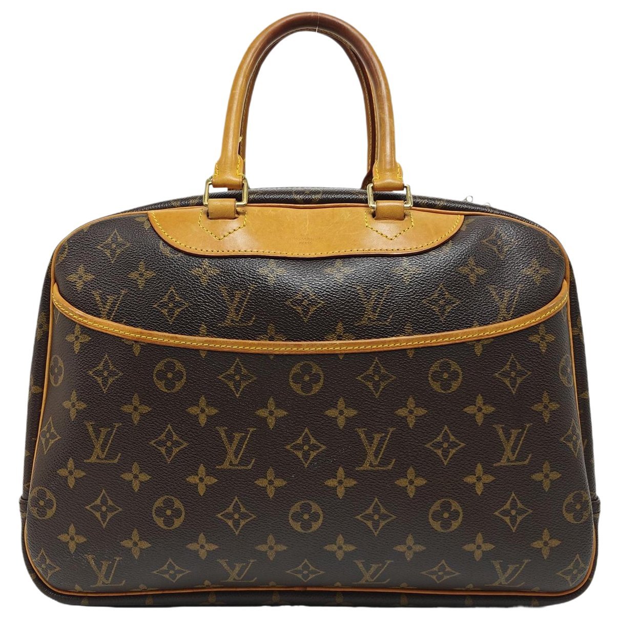Deauville leather handbag