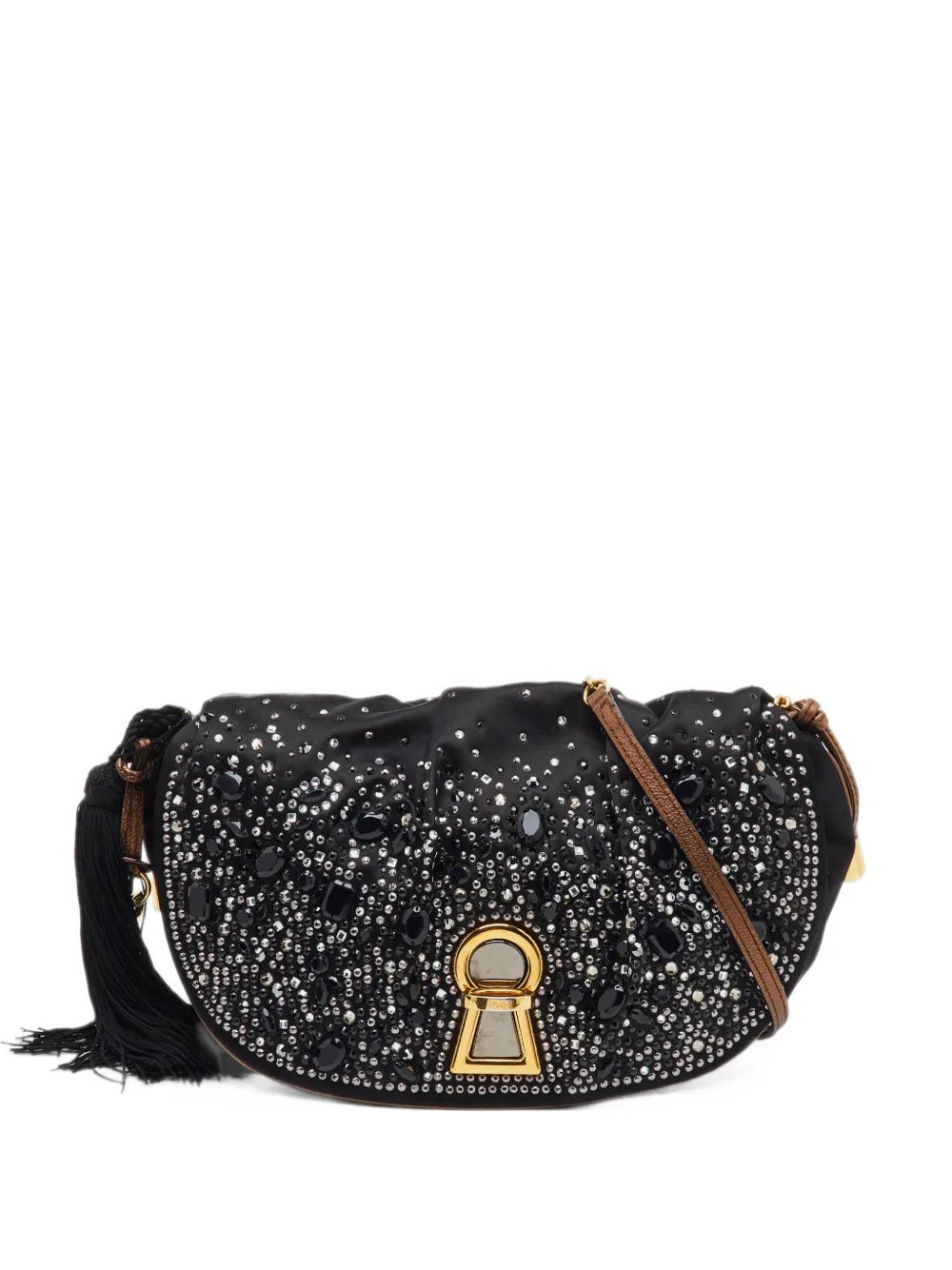 Dolce & Gabbana Vlada crystal-embellished shoulder bag