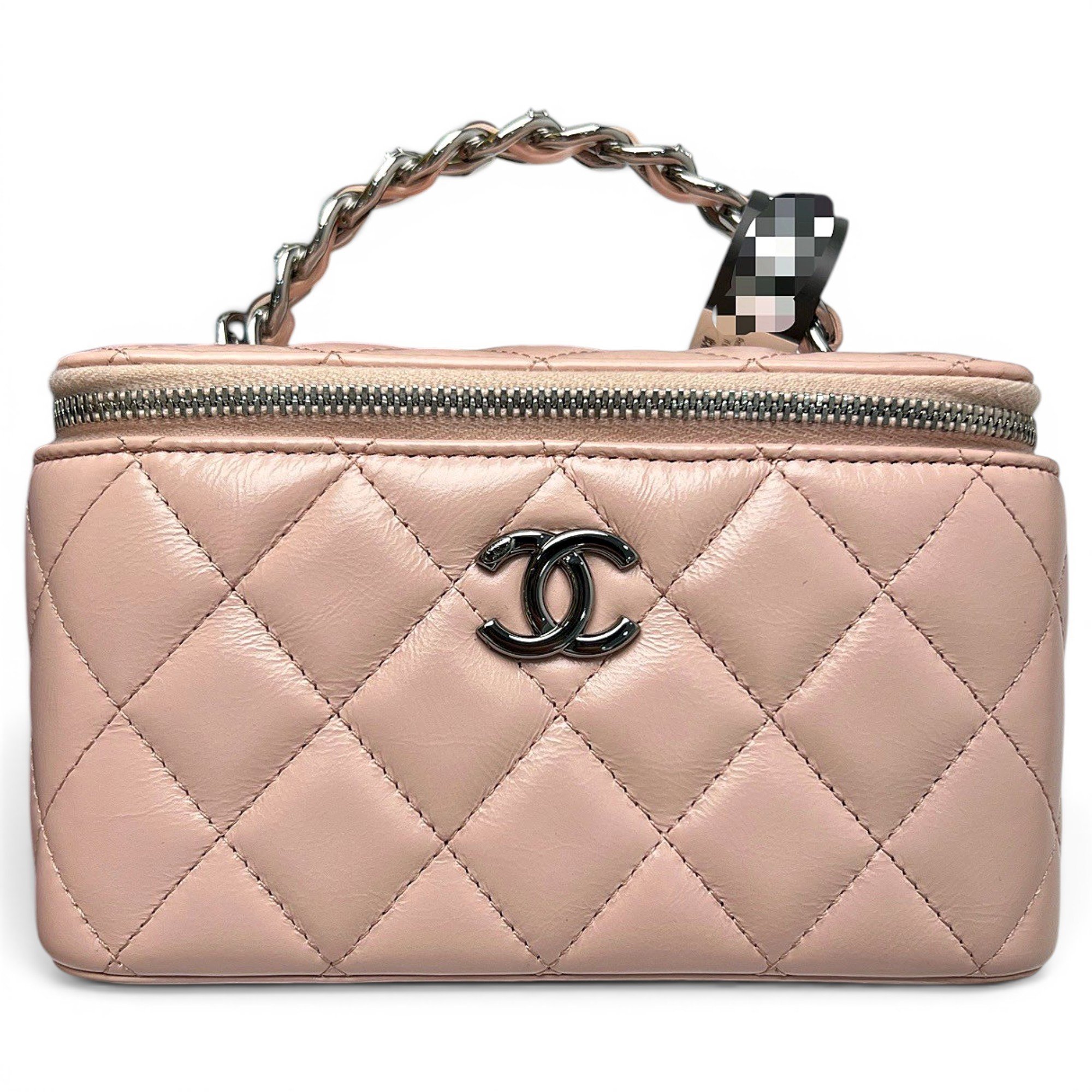Trendy CC Vanity leather handbag