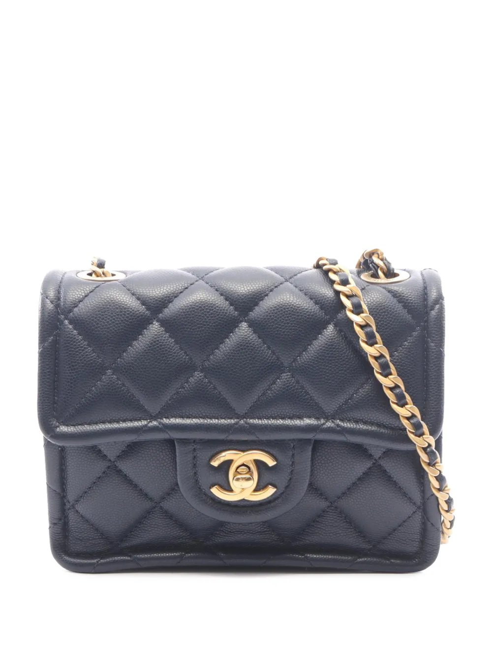 2021 Mini Quilted Caviar Sweet Flap crossbody bag