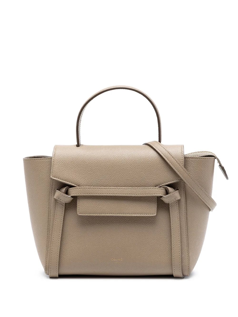 2010-2026 Nano Grained Calfskin Belt Bag satchel