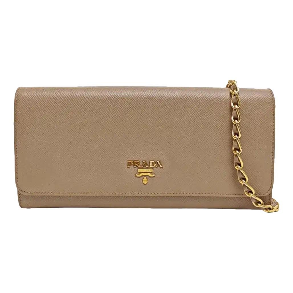 Leather crossbody bag