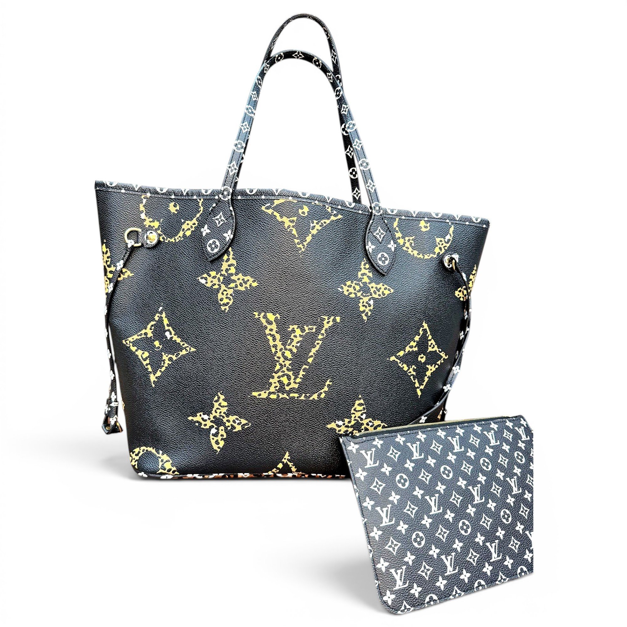 Neverfull leather handbag