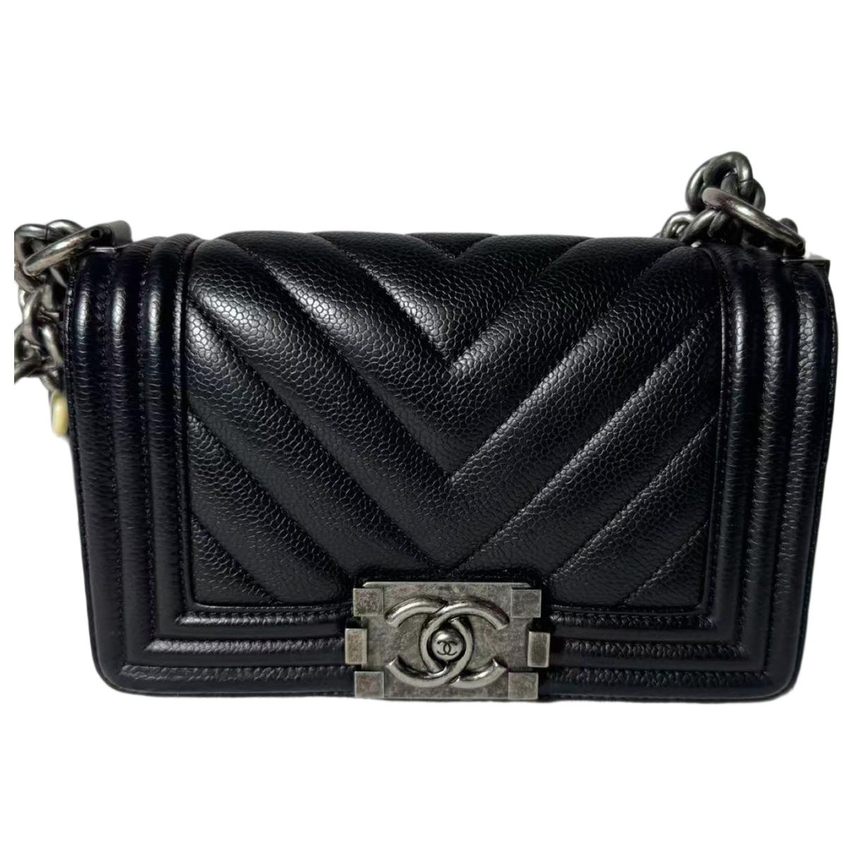 Boy leather handbag
