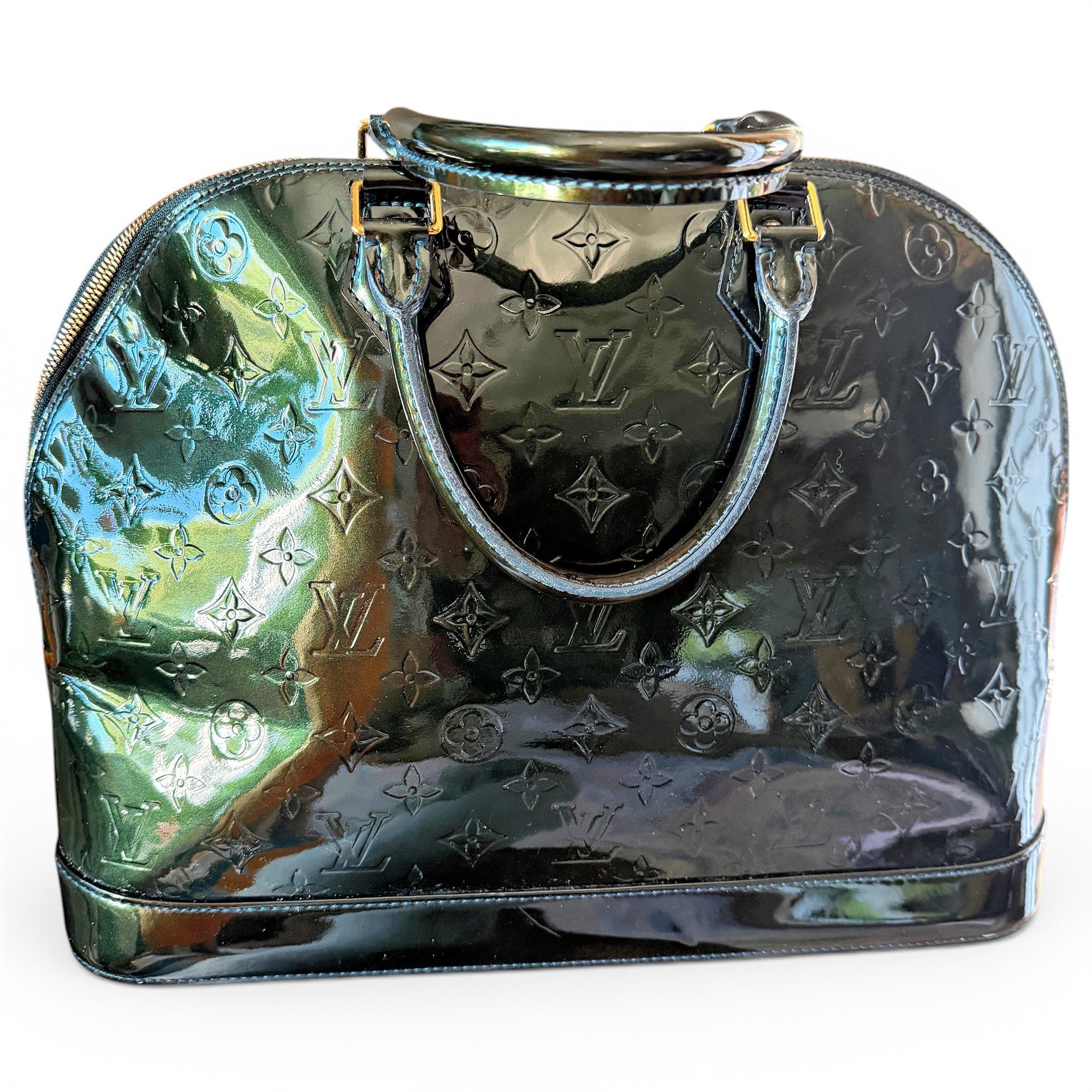 Alma leather handbag