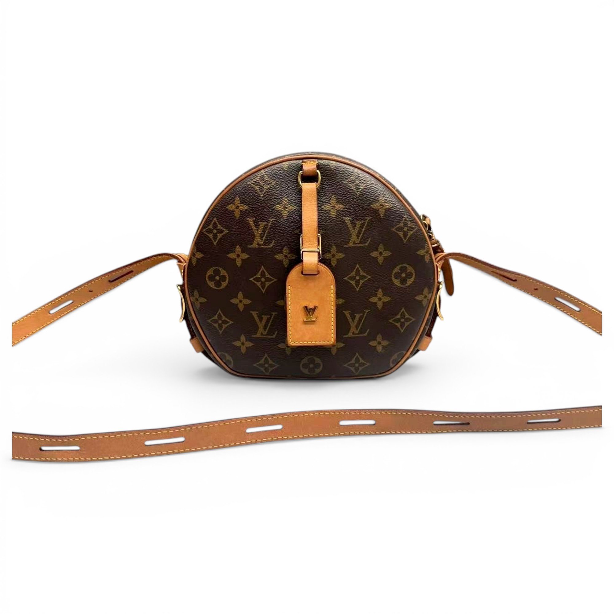 Boîte chapeau souple leather crossbody bag