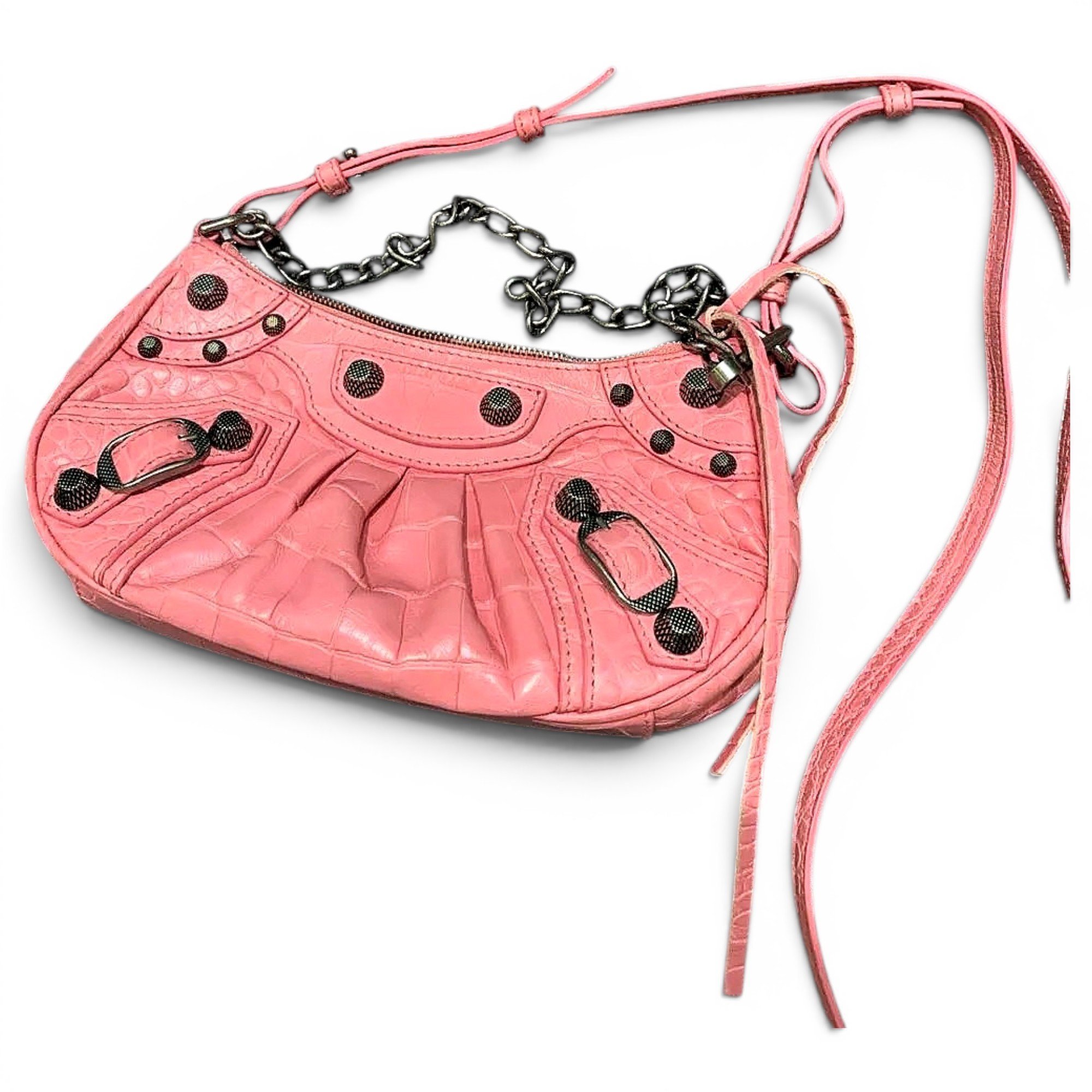Le Cagole leather crossbody bag