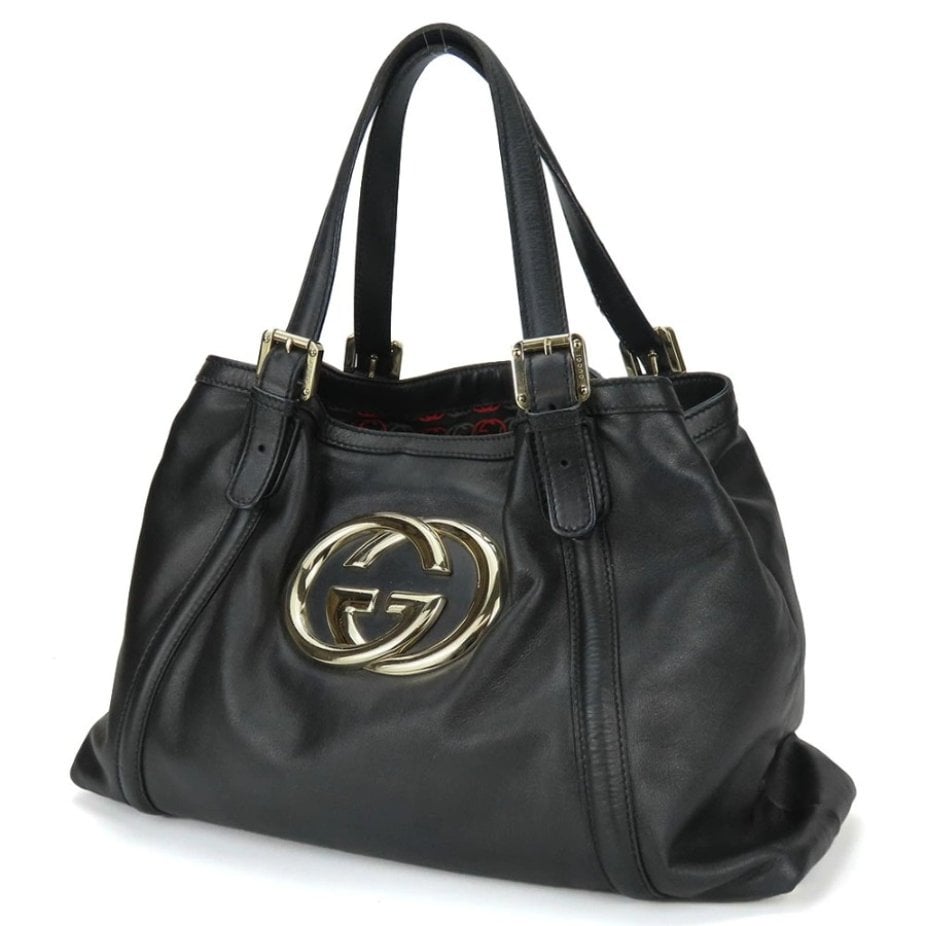 Leather handbag