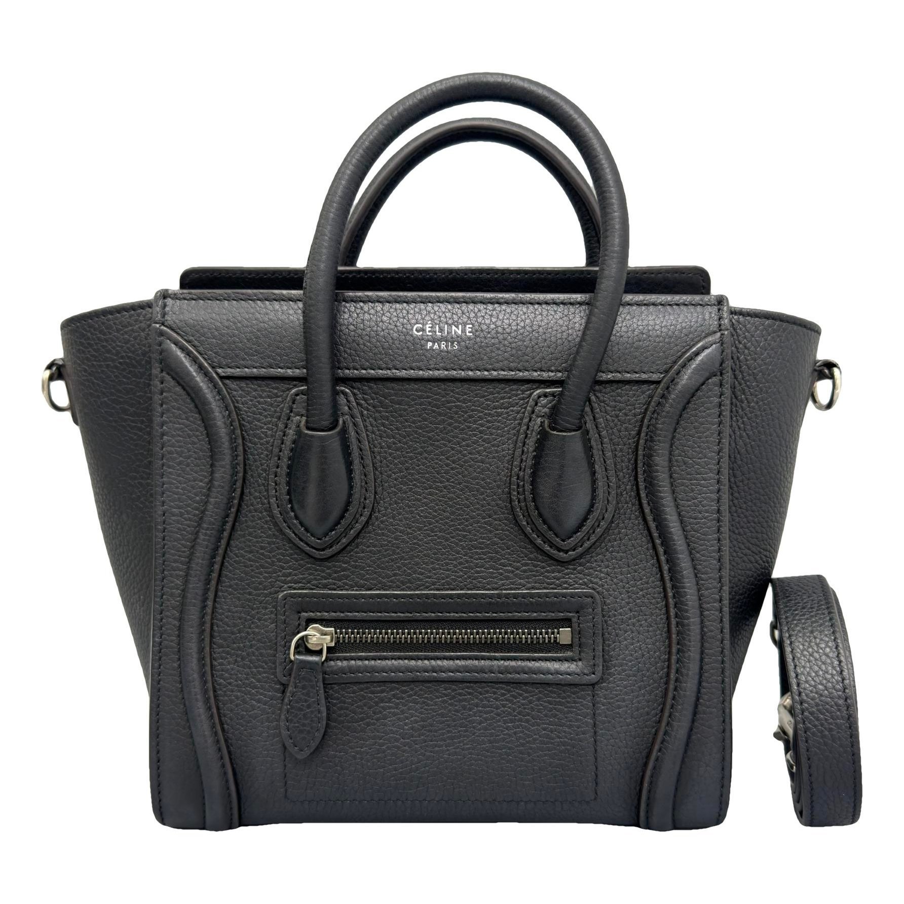Nano Luggage leather handbag