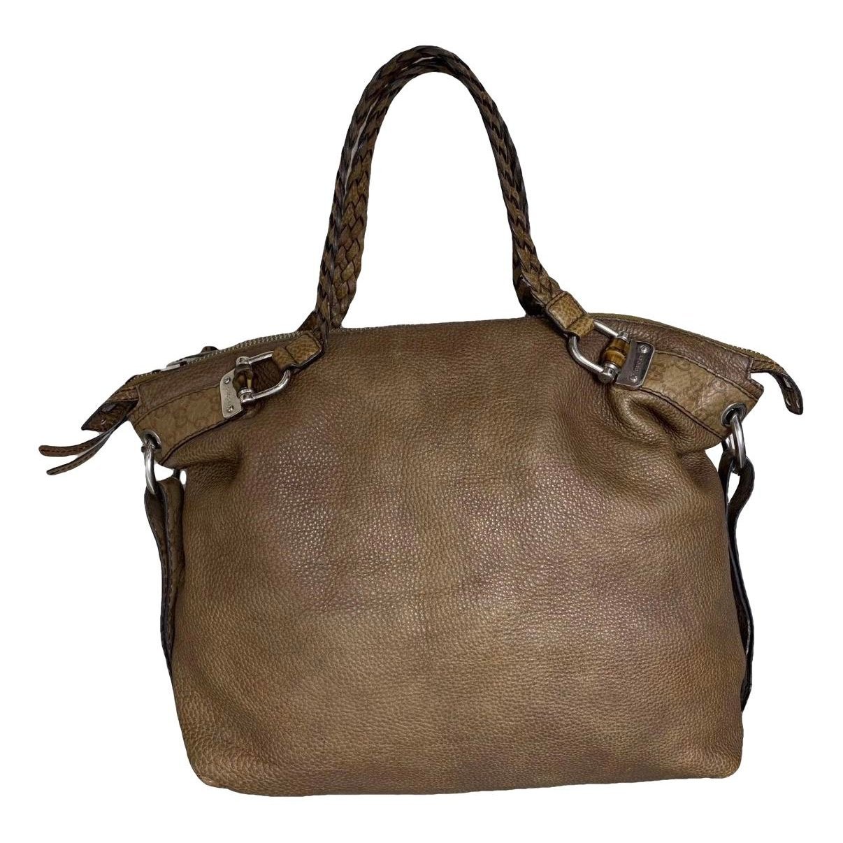 Leather handbag