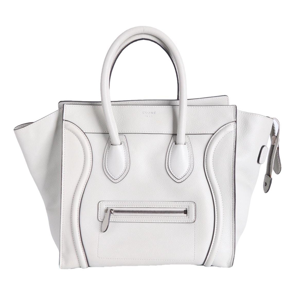Luggage leather tote