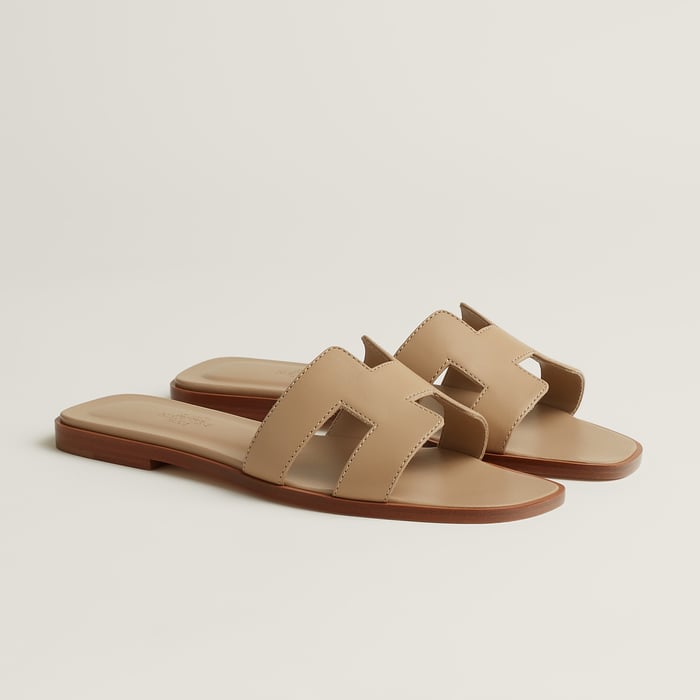 Beige Lin Oran Sandal