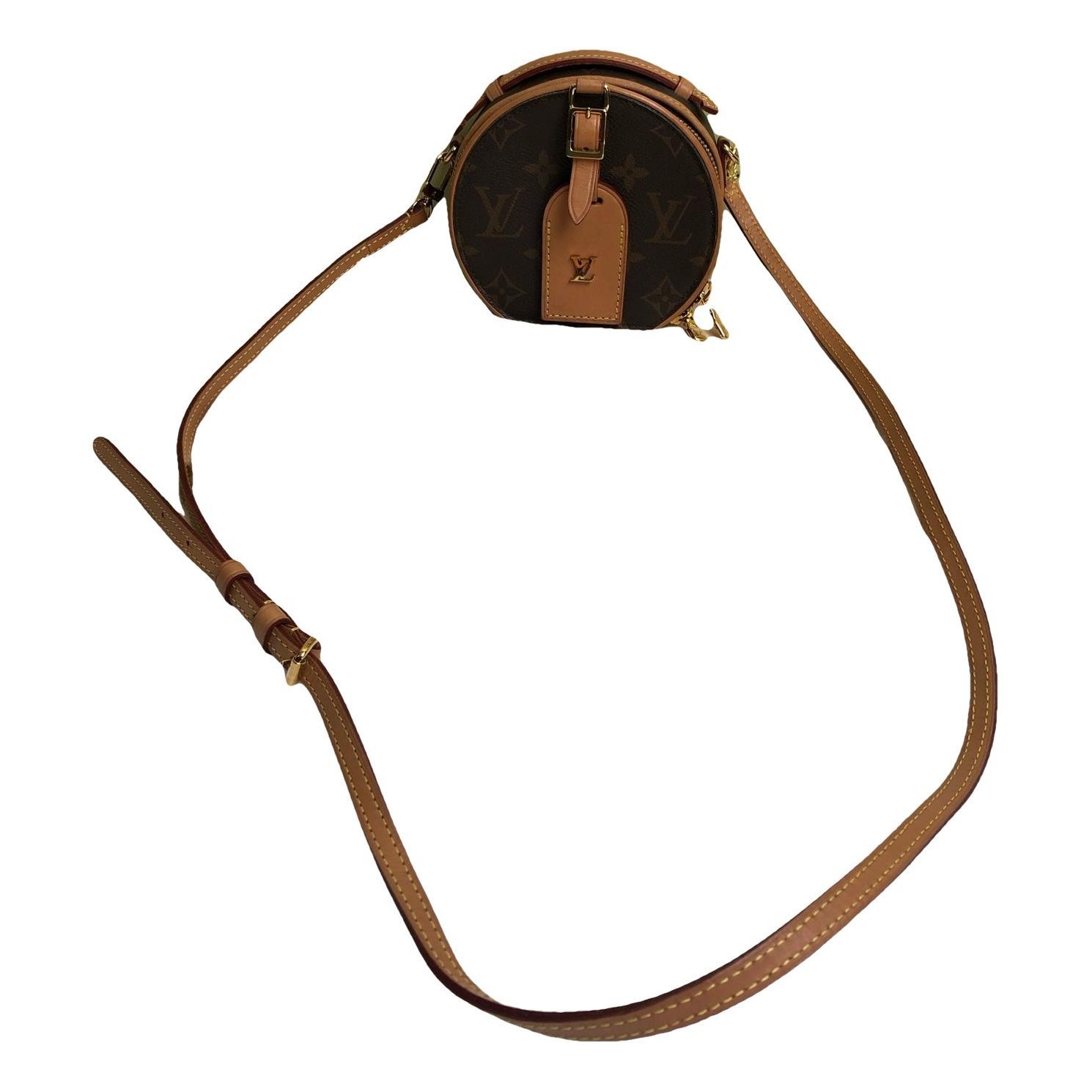 Boîte chapeau souple leather handbag