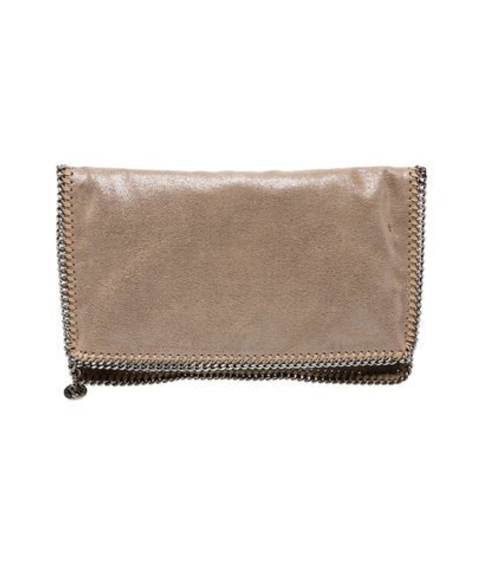 Stella McCartney Mccartney Vegetarian Suede Clutch