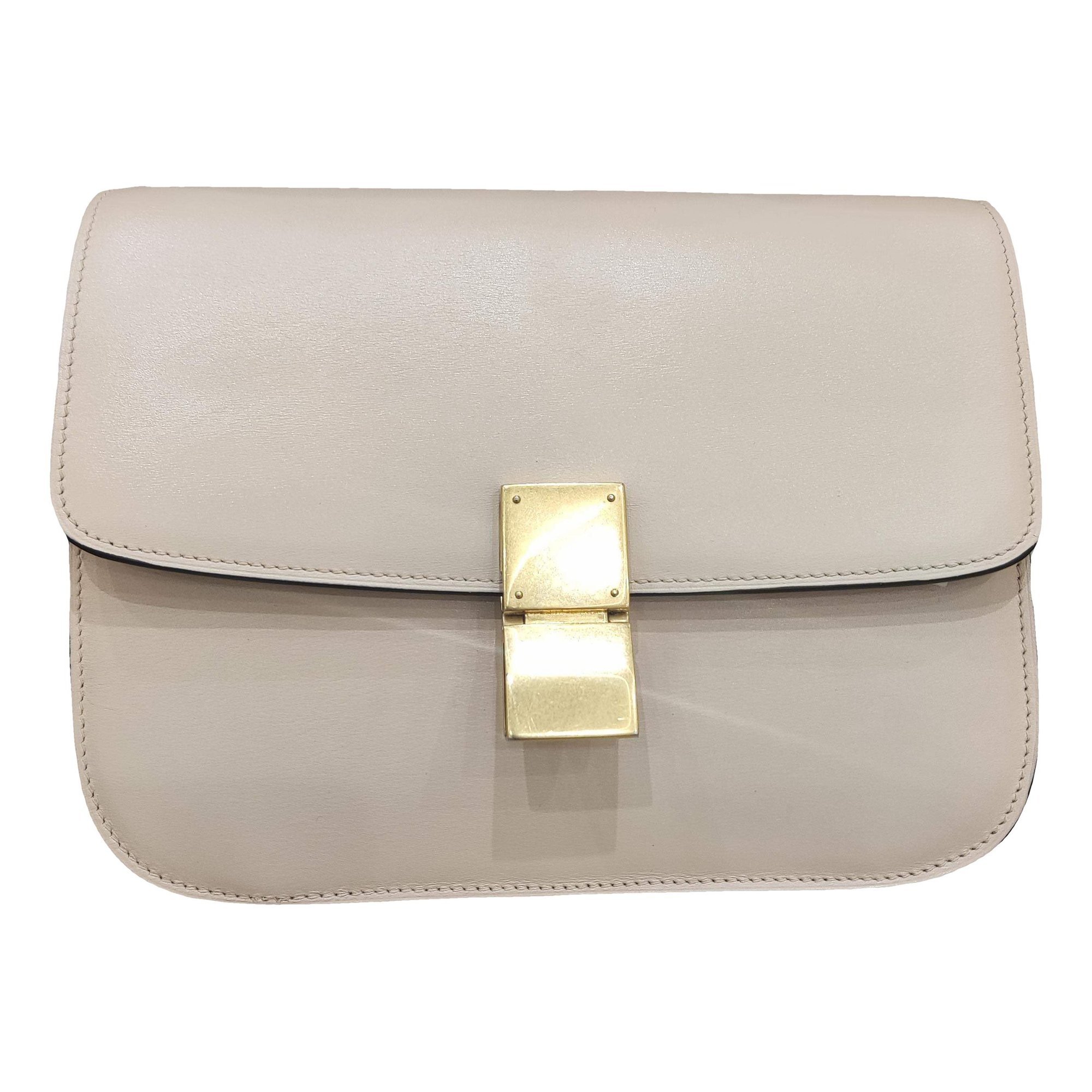 Classic leather handbag