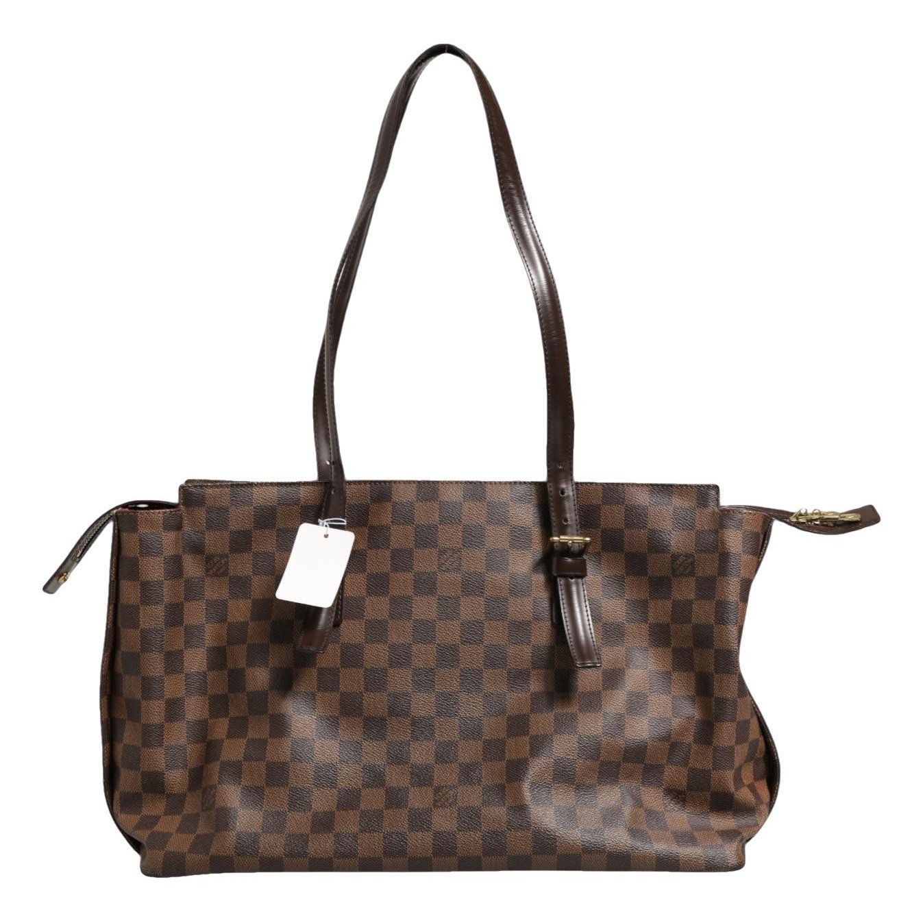 Leather tote