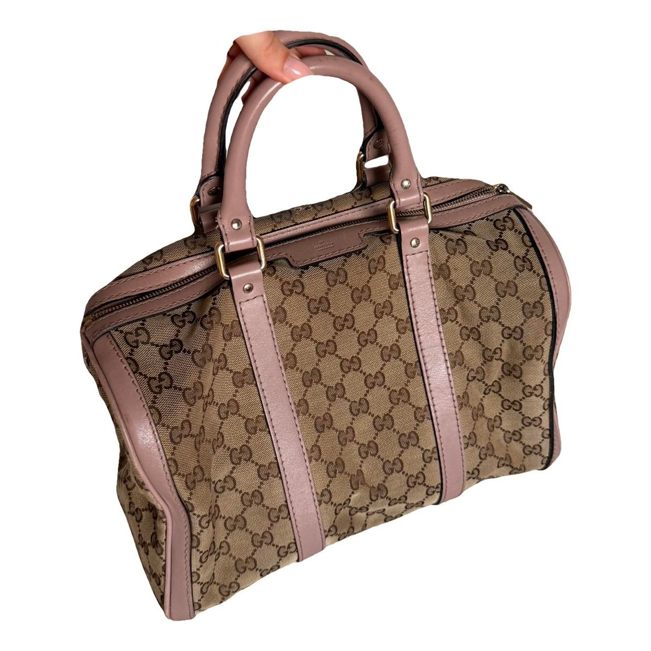 Boston cloth handbag