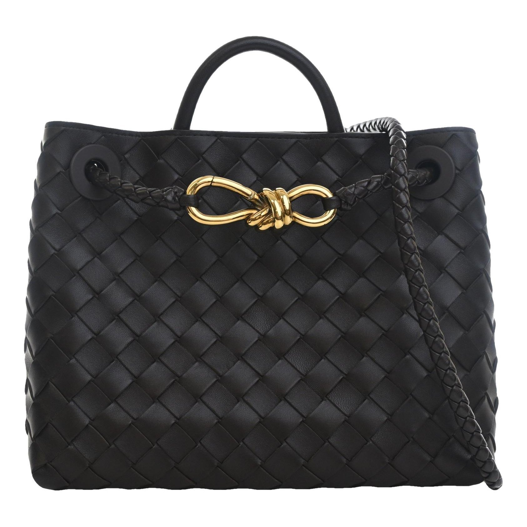 Leather tote