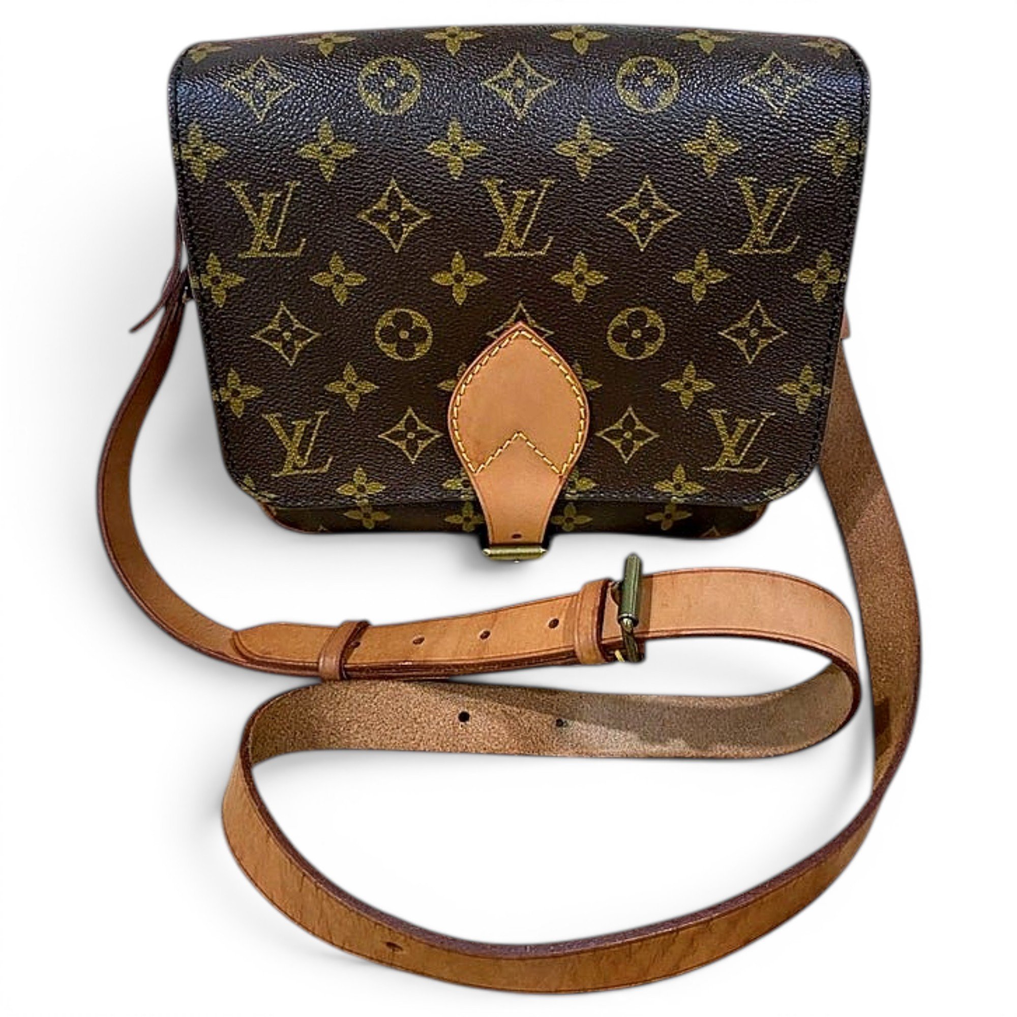 Leather crossbody bag