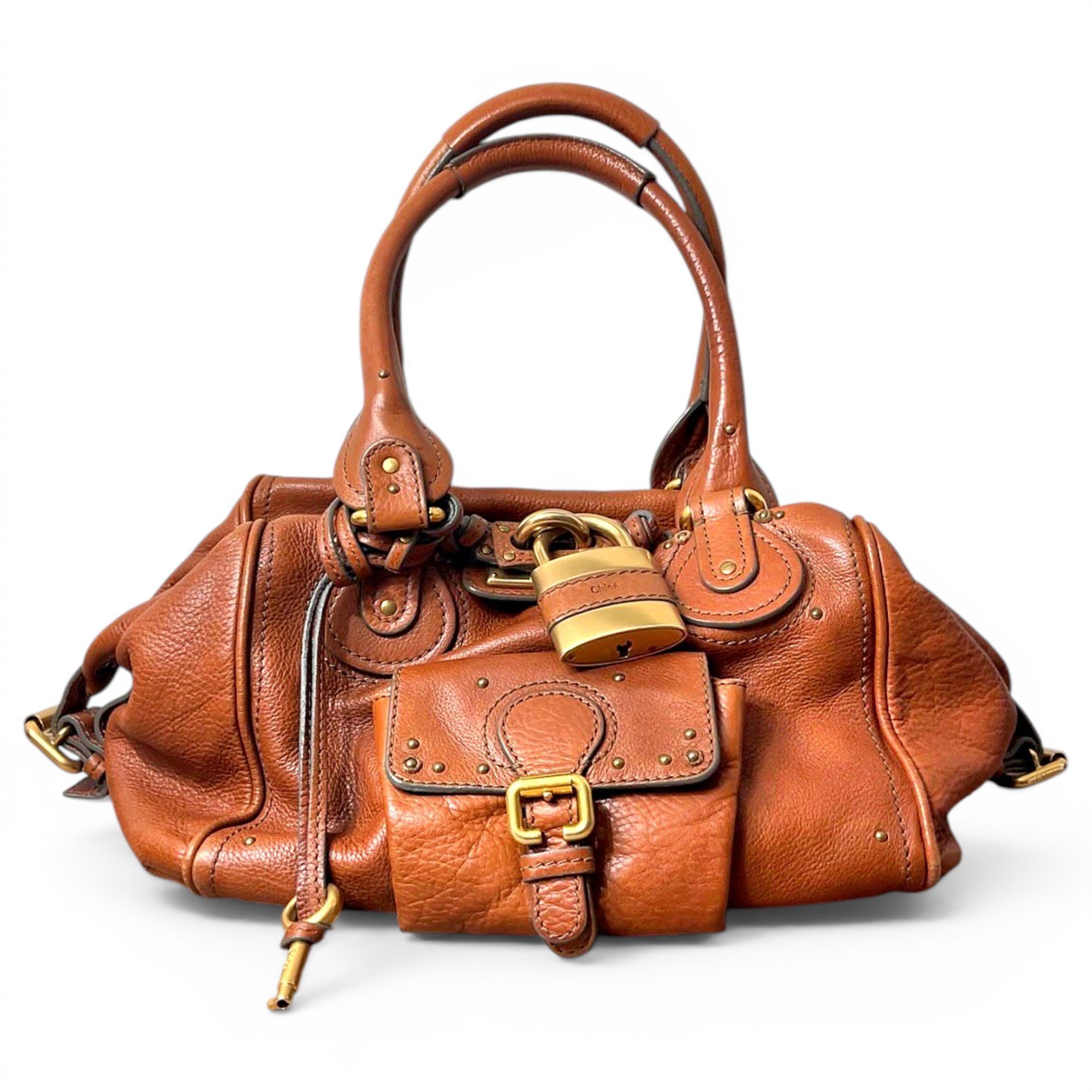 Paddington, Pocket leather handbag
