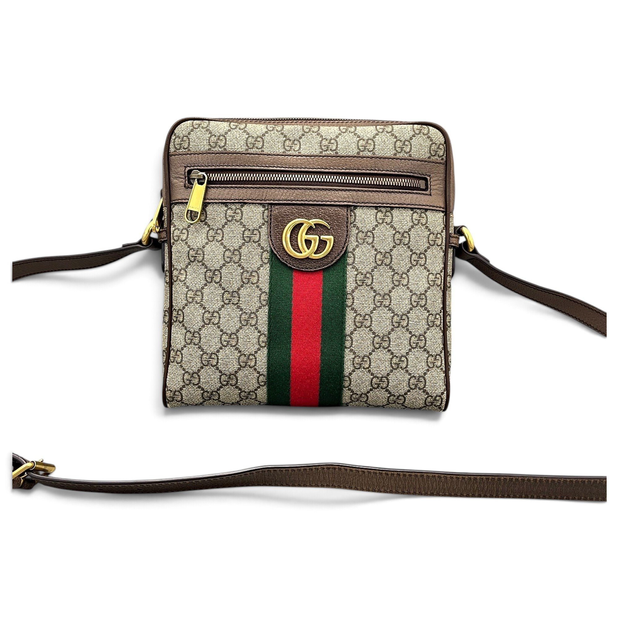 Leather crossbody bag