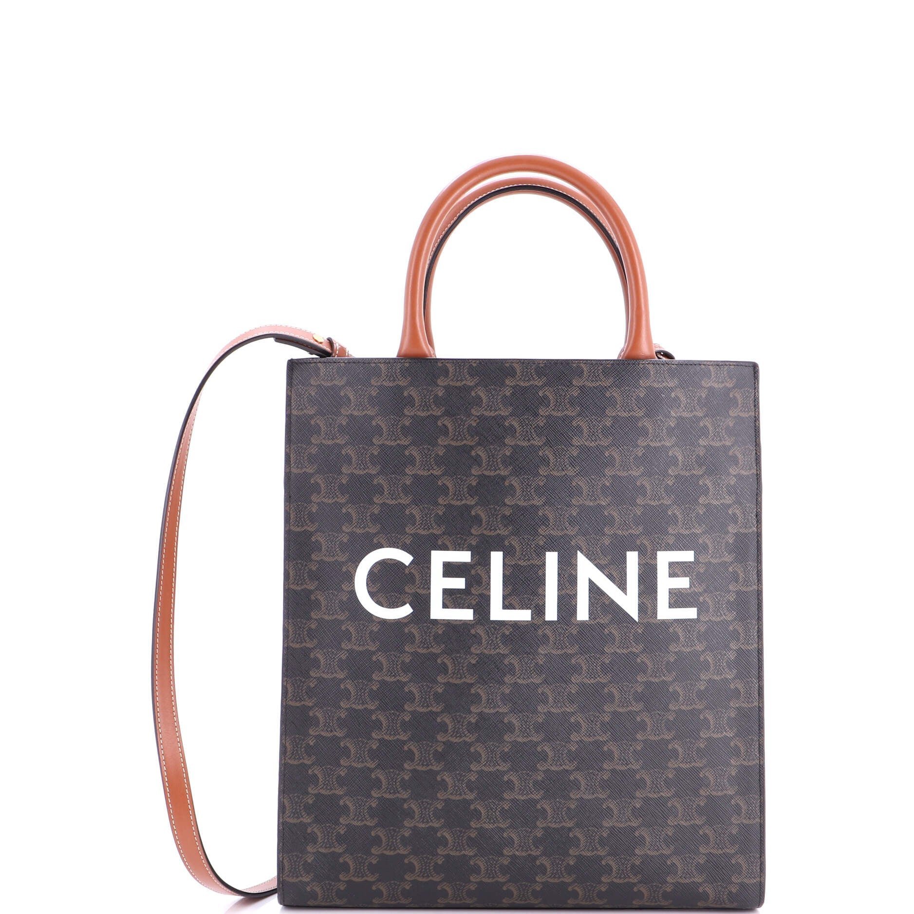 Leather tote
