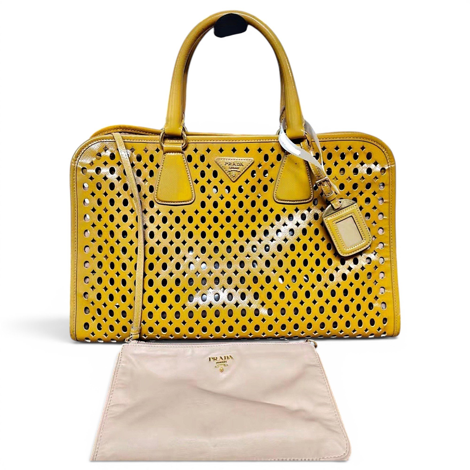 Leather handbag