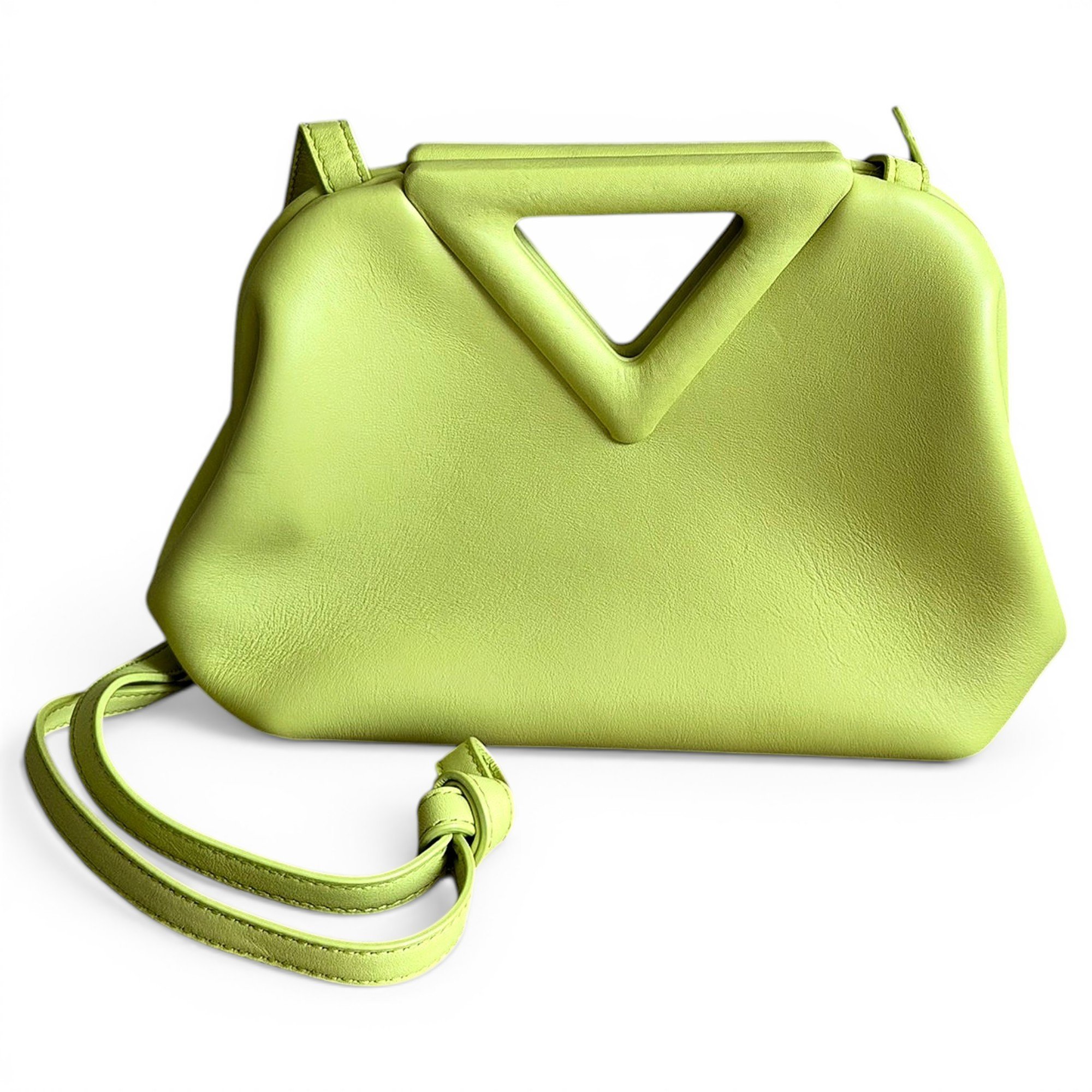 Bottega Veneta Point leather handbag