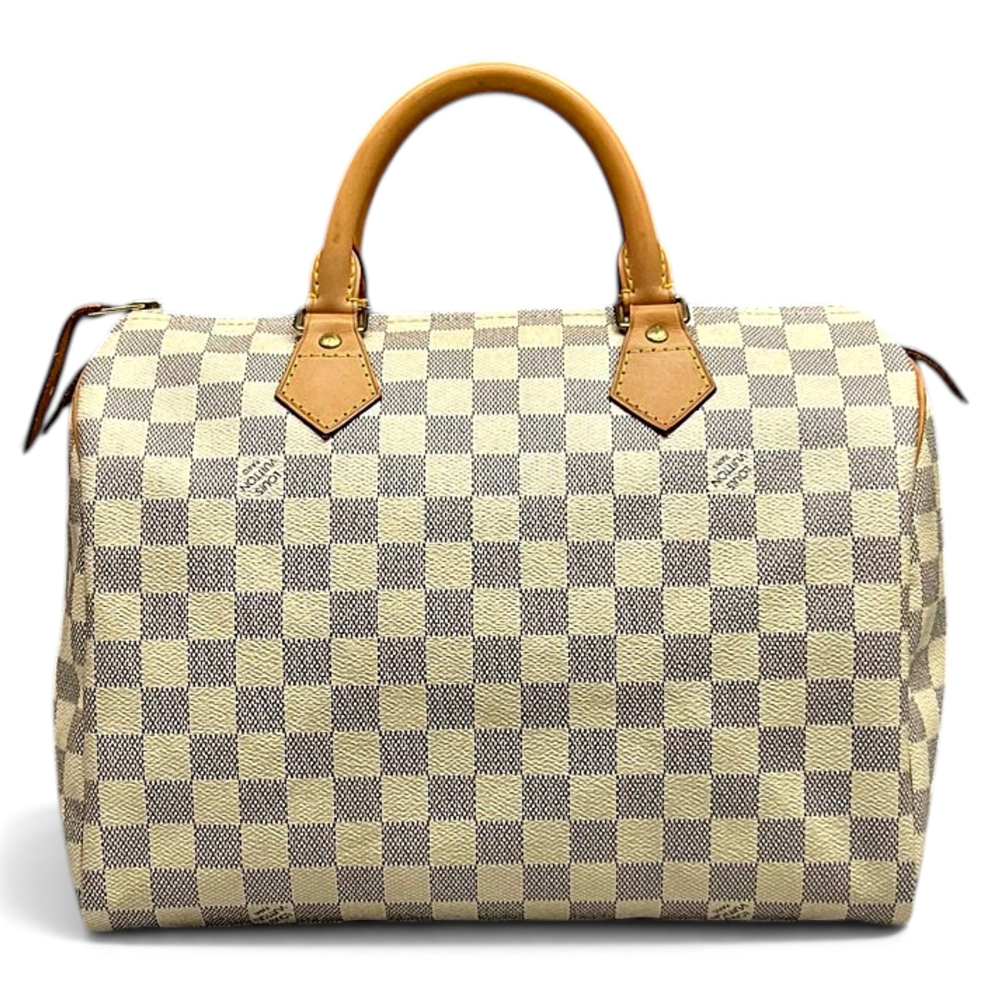 Speedy leather handbag