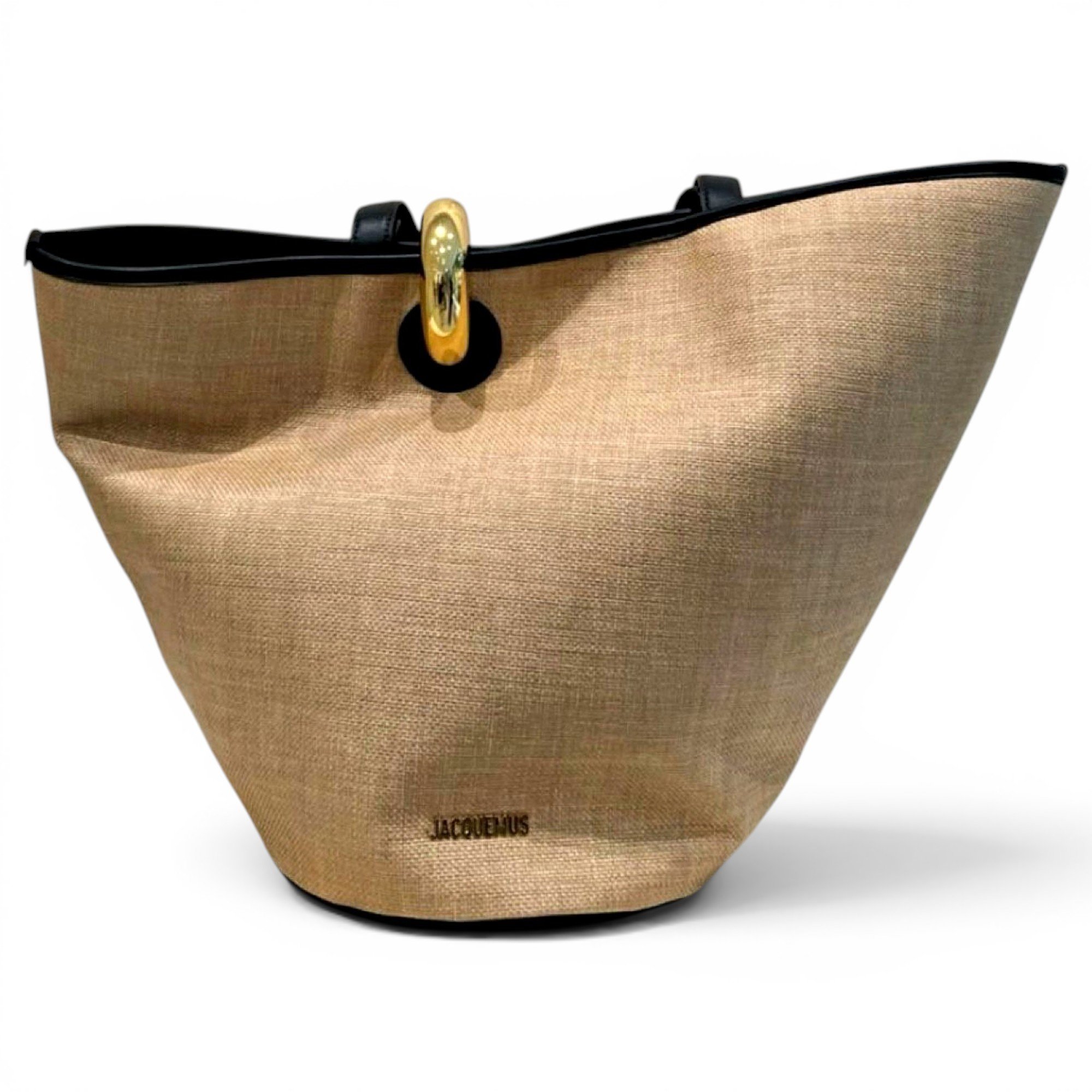 Leather tote
