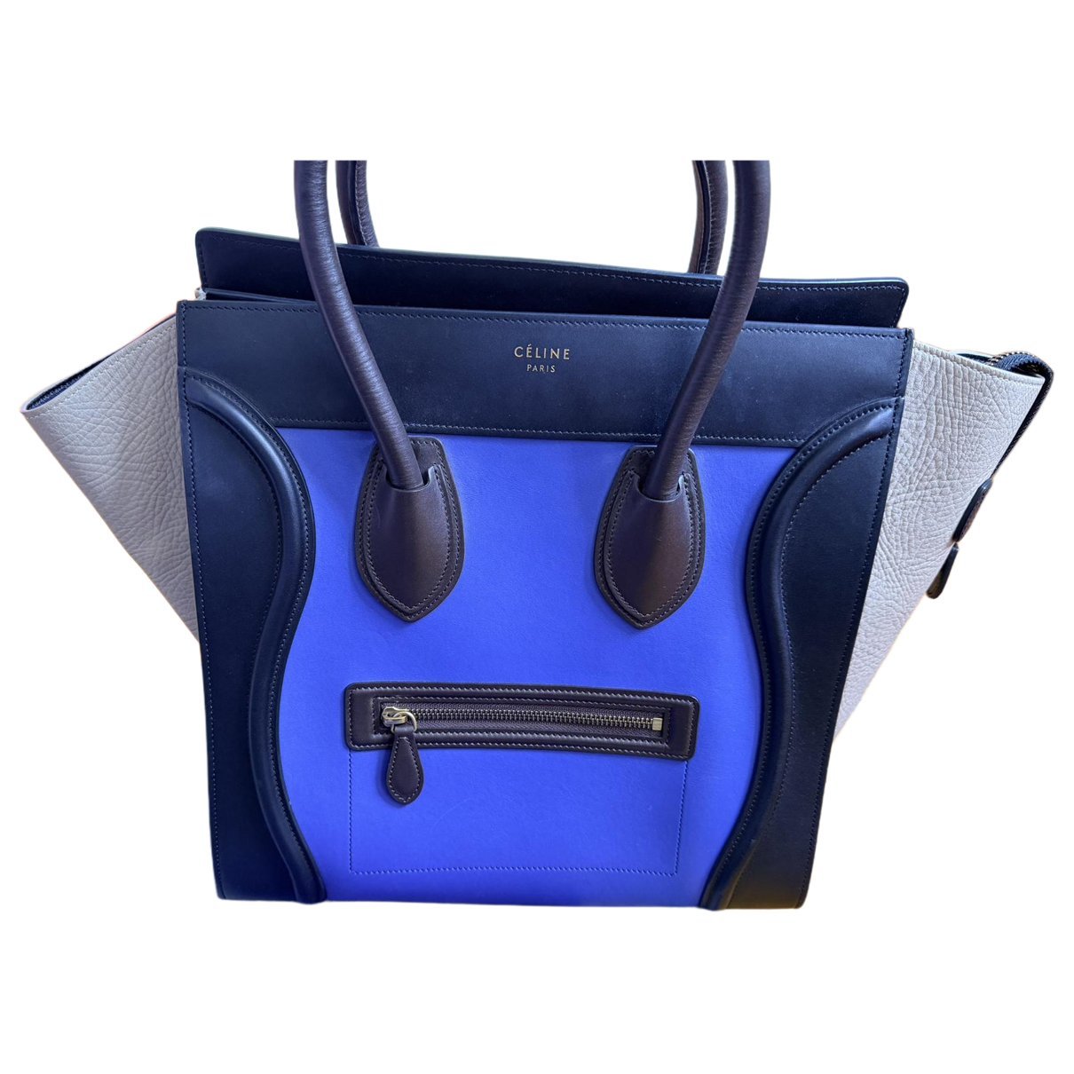 Luggage leather handbag