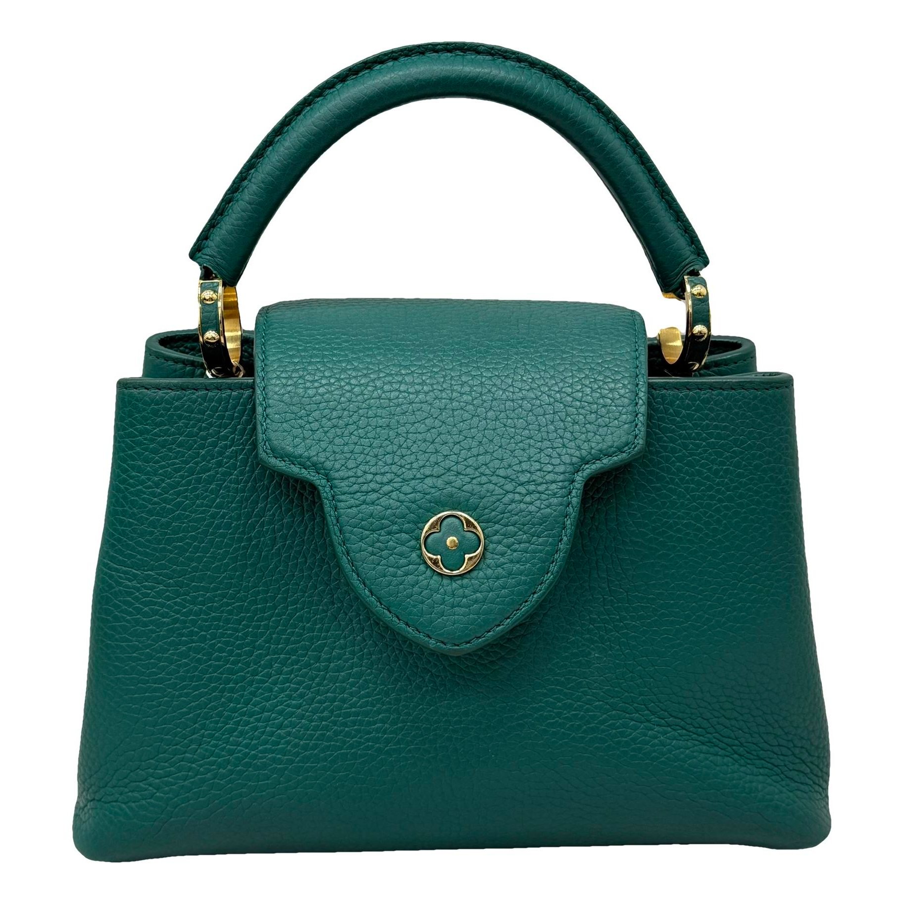 Capucines leather handbag