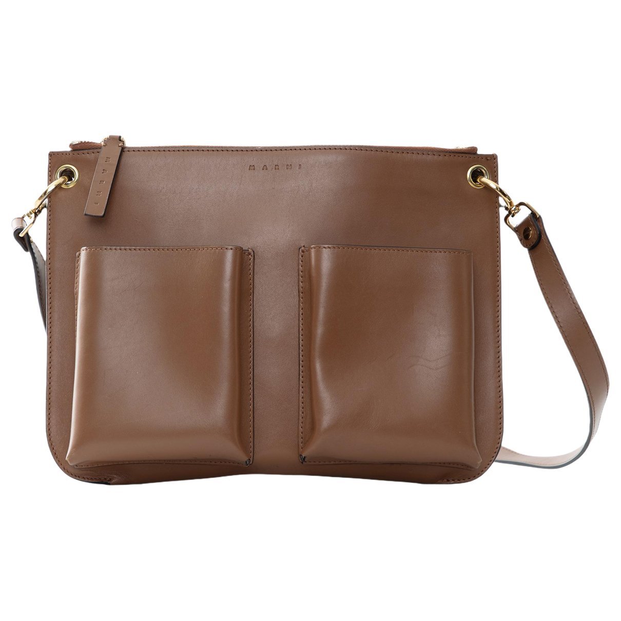 Leather crossbody bag