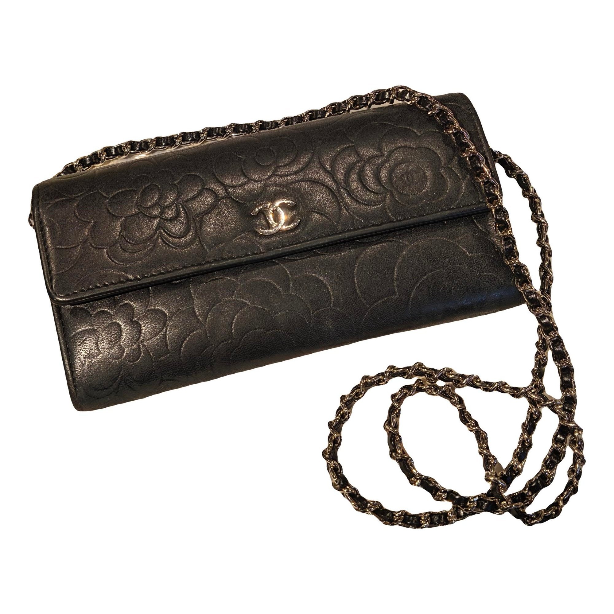 Wallet On Chain Timeless/Classique leather crossbody bag