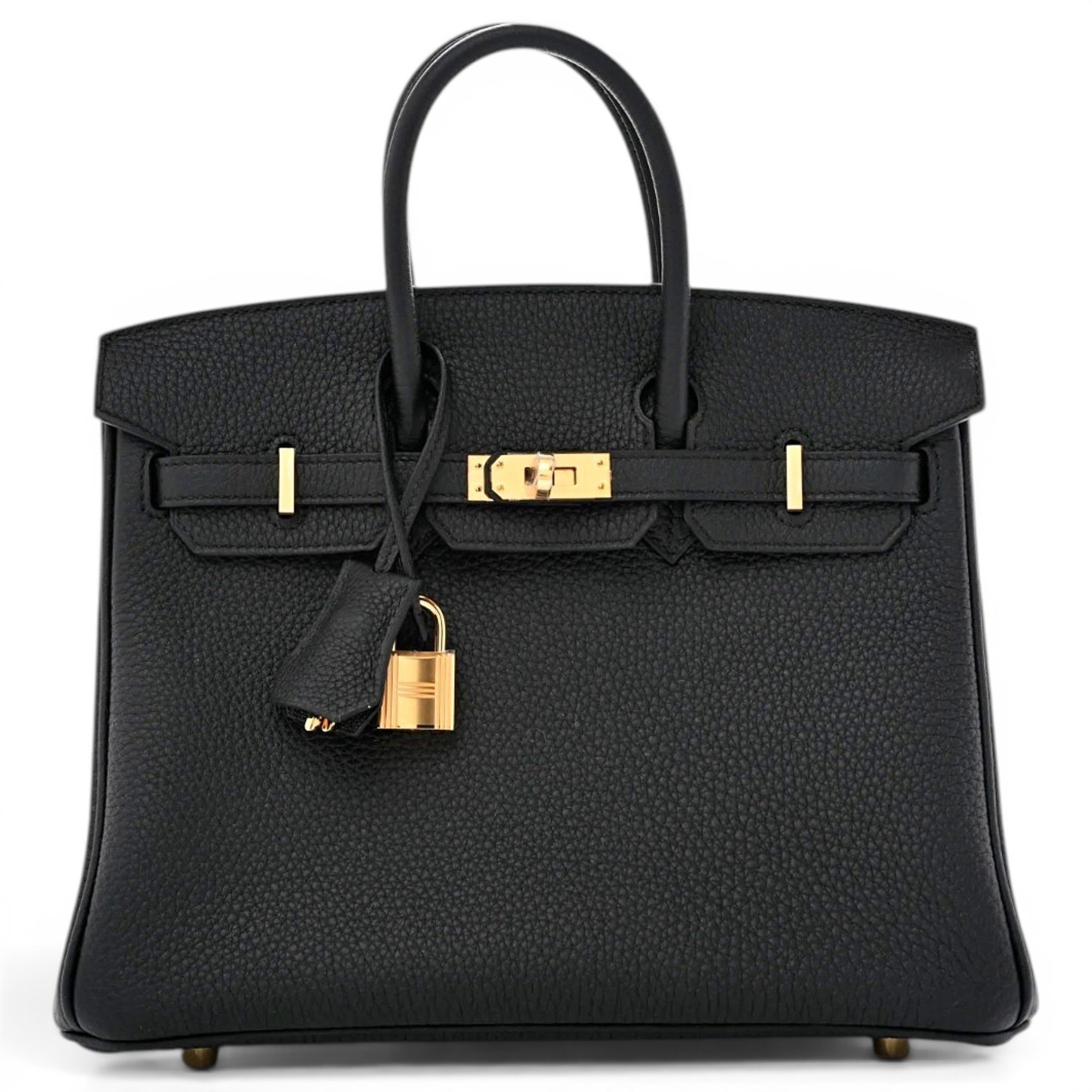 Birkin 25 leather handbag