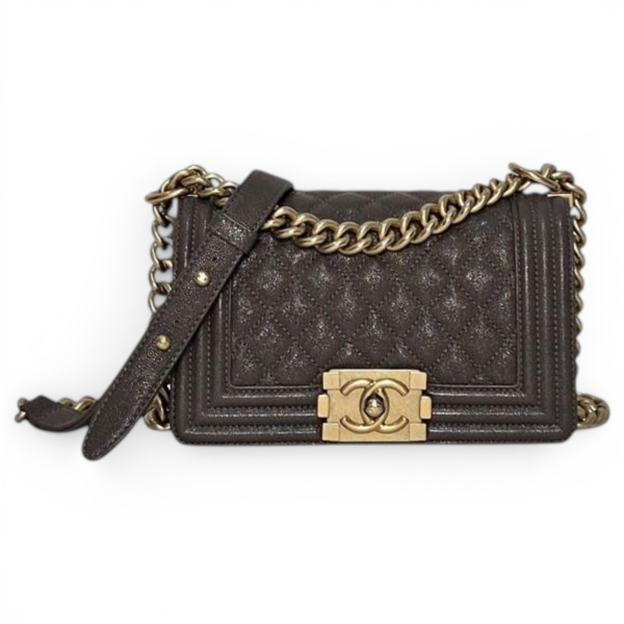 Boy leather handbag