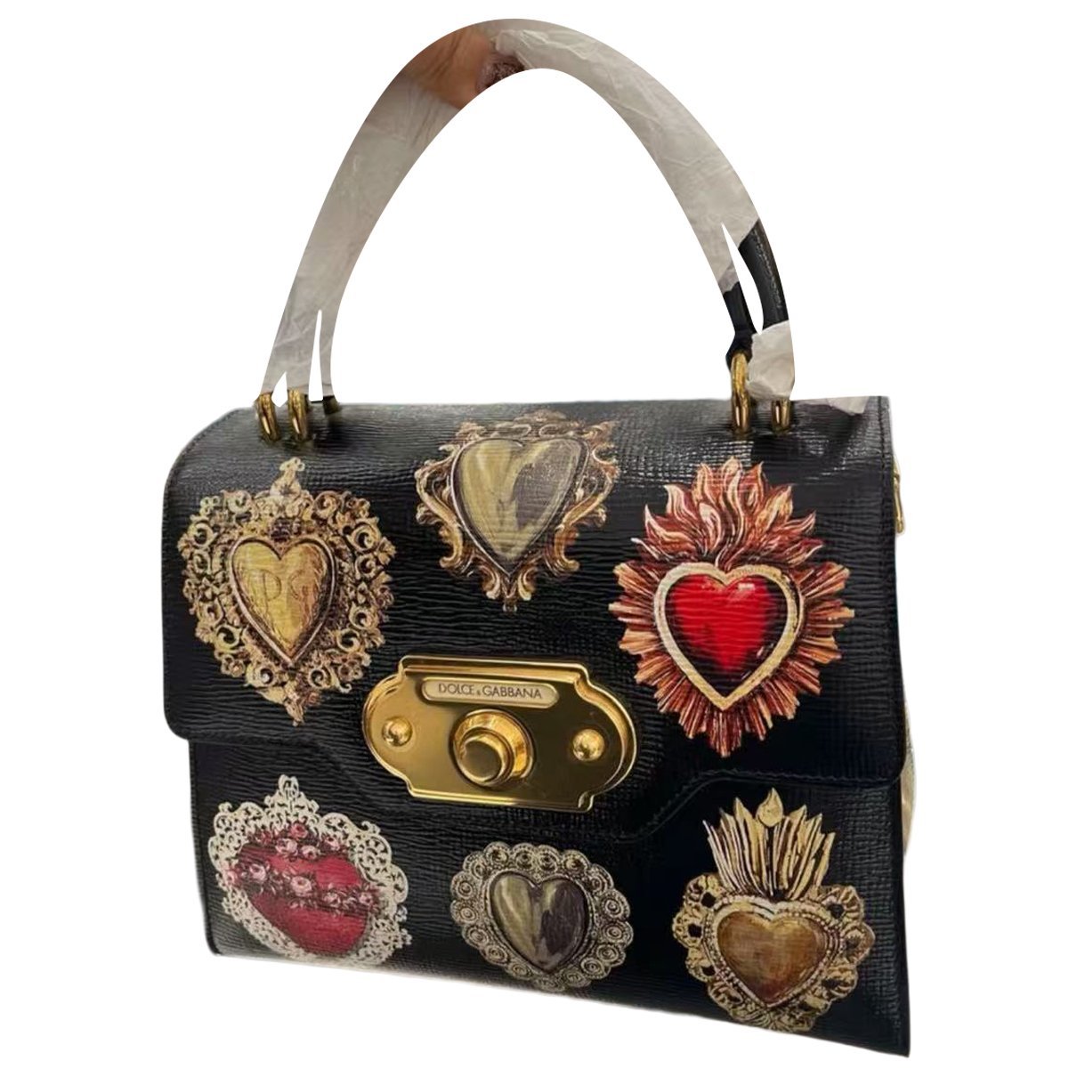 Welcome leather tote